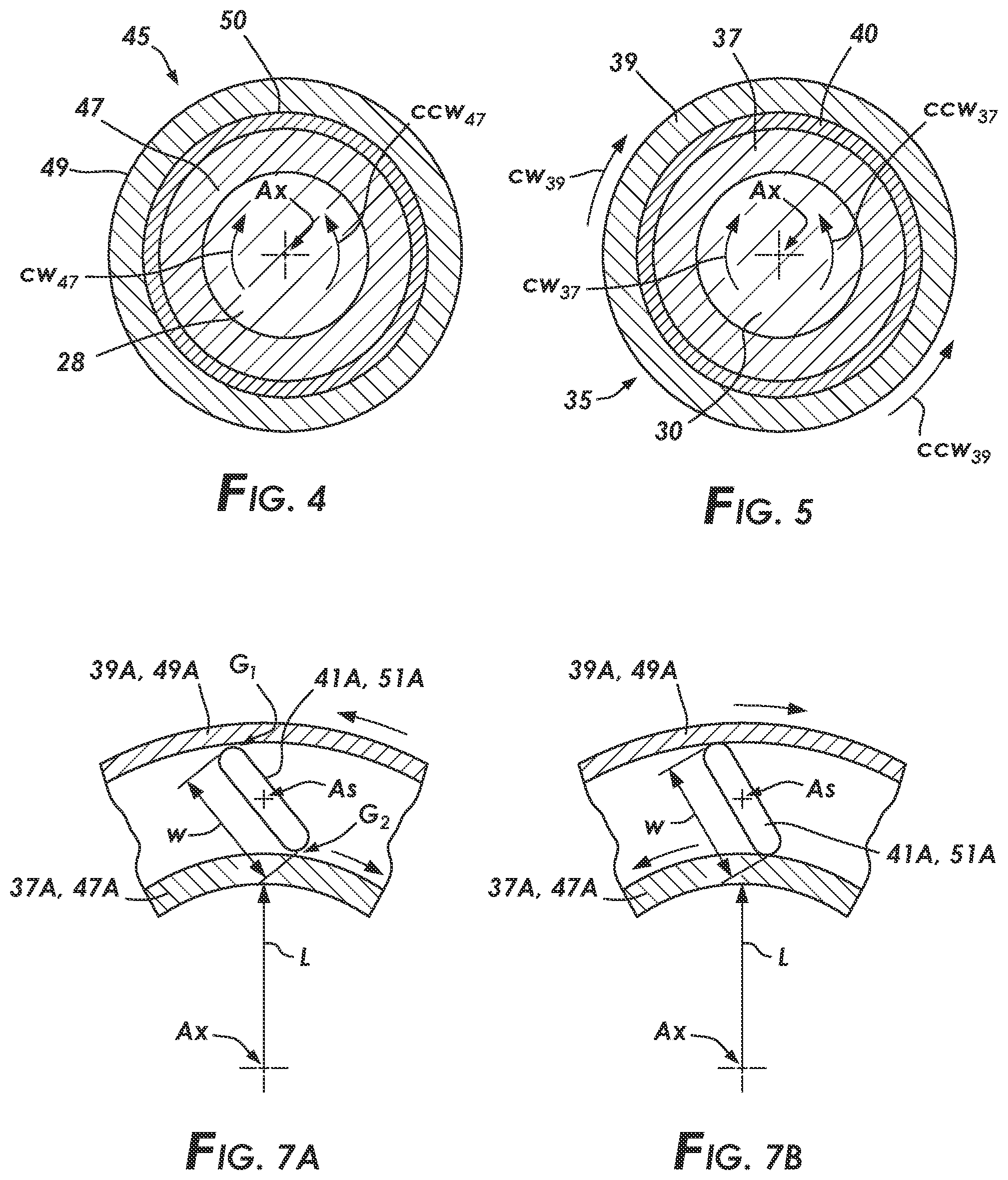 Patent US12345139 Figure 4 – One way clutch train for arresting backspin