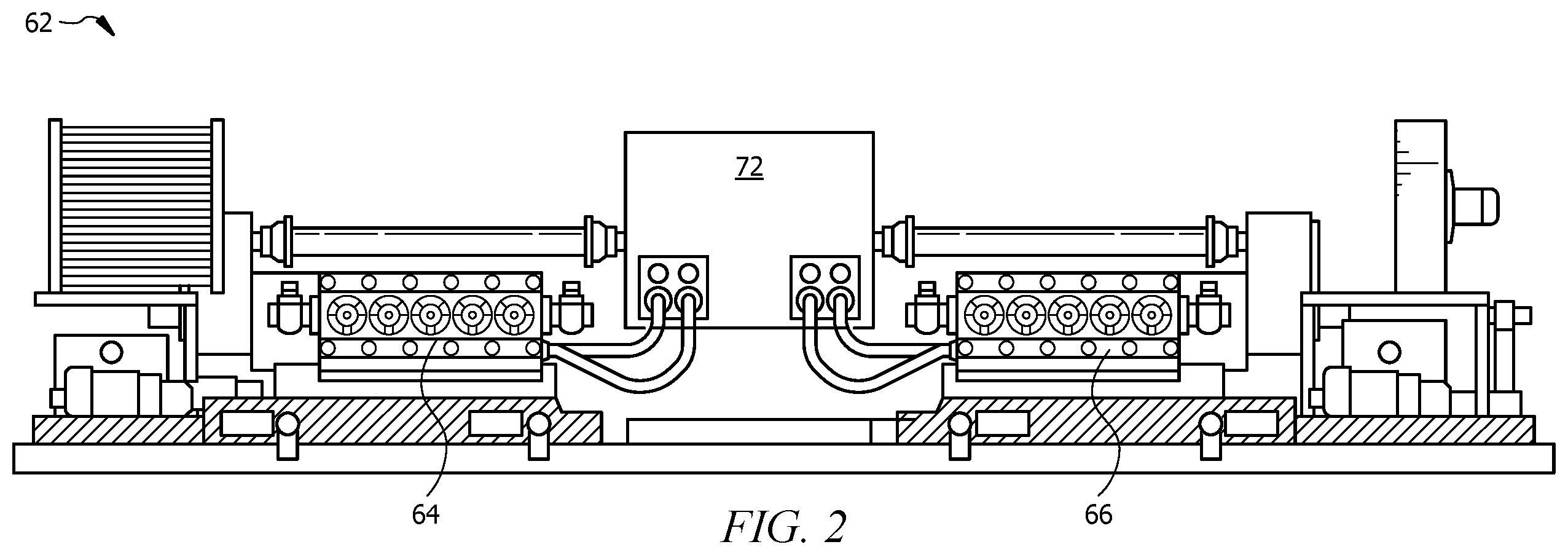Patent US12345146 Figure 2 – Methods for conducting a pressure test to minimize over pressurization for a fluid distribution system