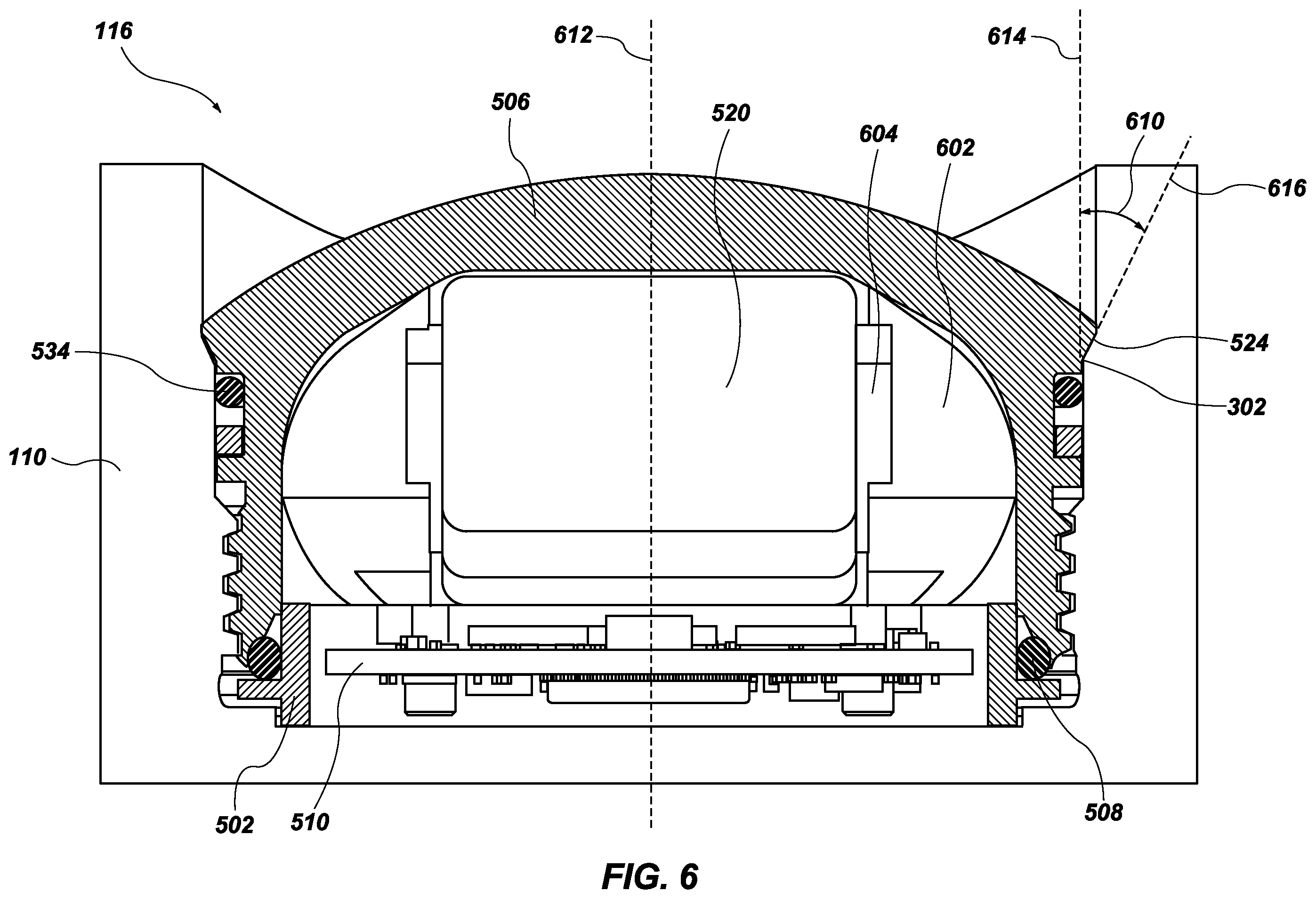 Patent US12345151 Figure 6 – Downhole sensor apparatus and related systems, apparatus, and methods