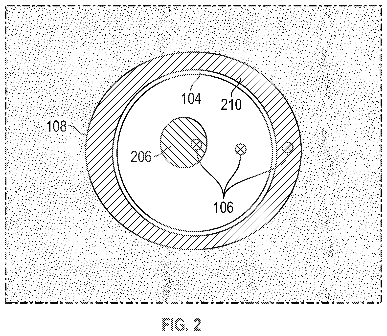 Patent US12345153 Figure 2 – Distributed fiber-optic telemetry for data transmission and real-time location of downhole autonomous sensing devices