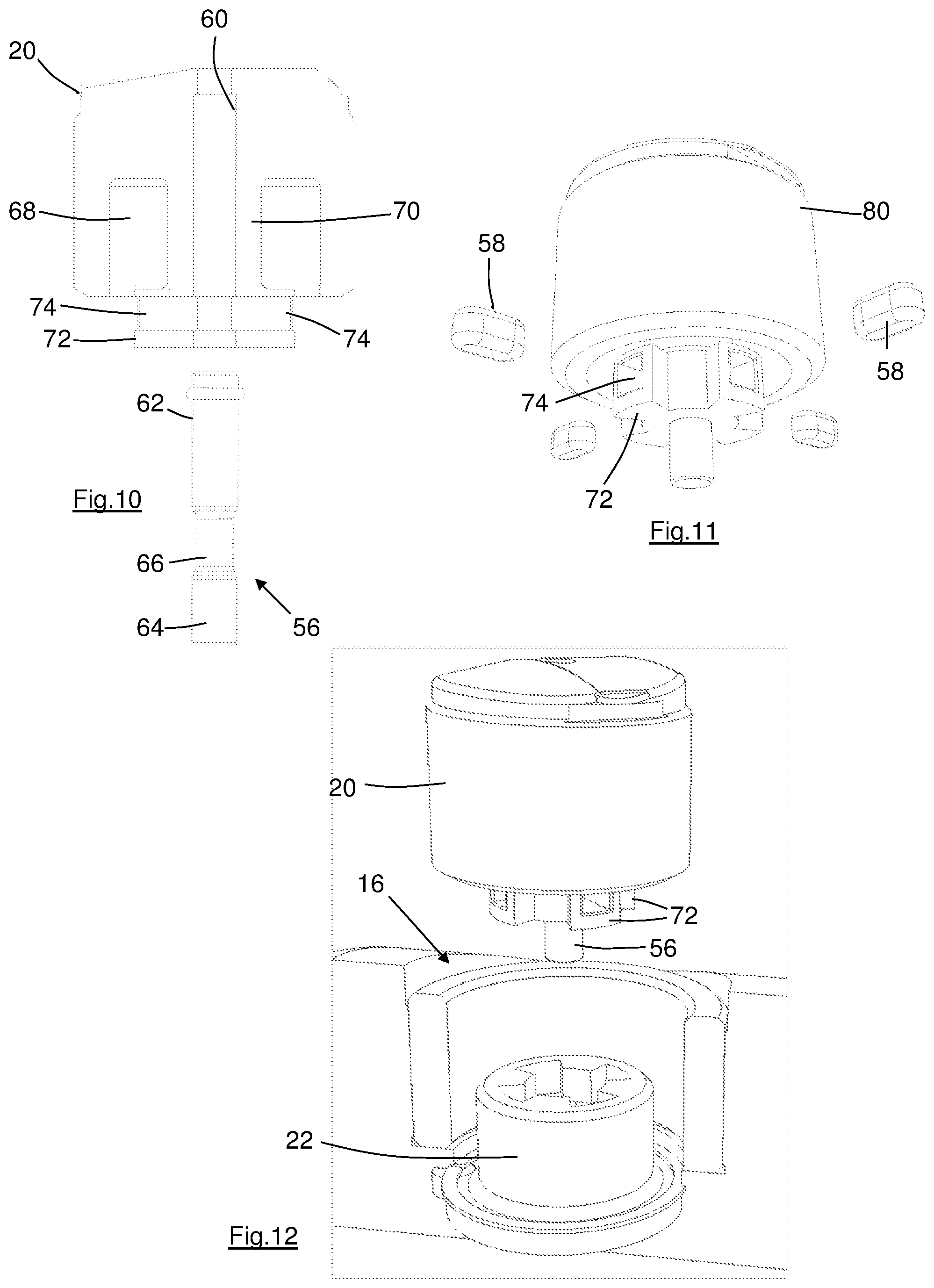 Patent US12345157 Figure 4 – Piston and cylinder assembly of a downhole tool, downhole tool with a piston and cylinder assembly, and method of assembling the piston and cylinder