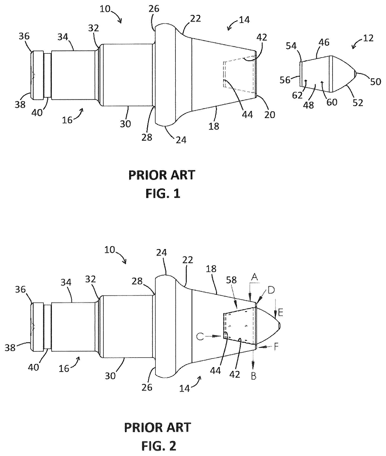 Patent US12345158 Figure 1 – Bit tip insert