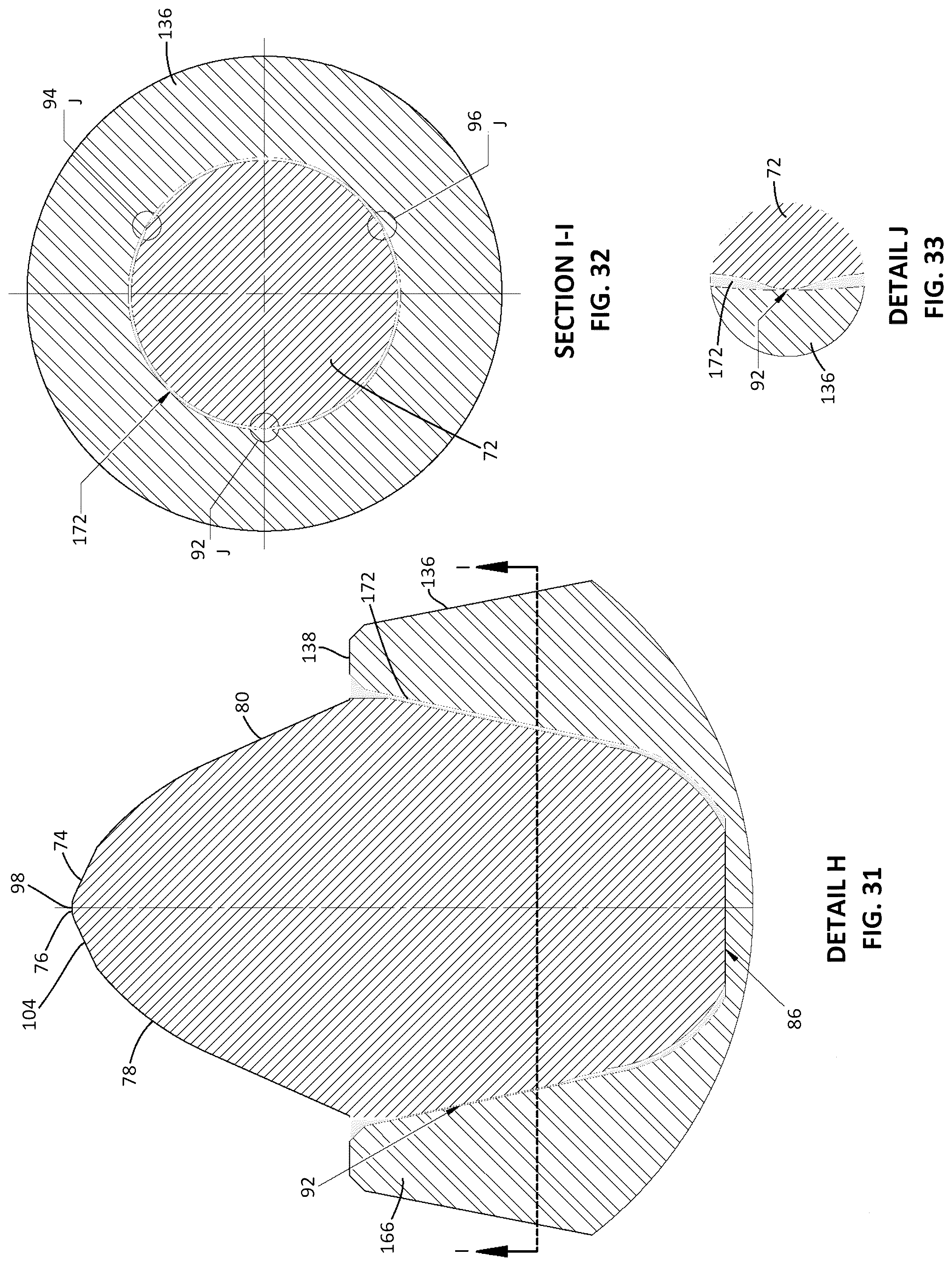 Patent US12345158 Figure 8 – Bit tip insert