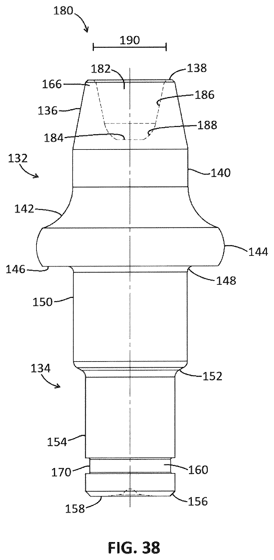 Patent US12345158 Figure 11 – Bit tip insert