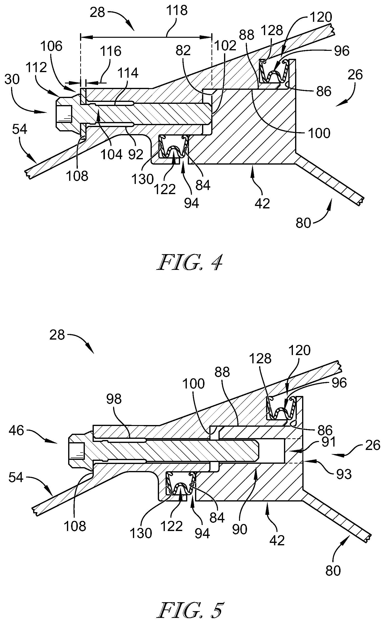 Patent US12345162 Figure 4 – Adjustable position impeller shroud for centrifugal compressors