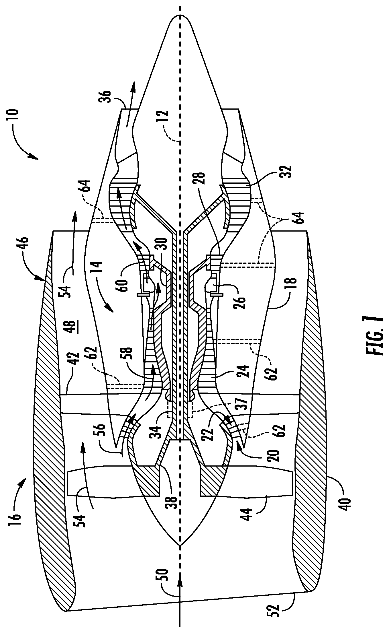 Patent US12345167 Figure 1 – System and method of using a tool assembly