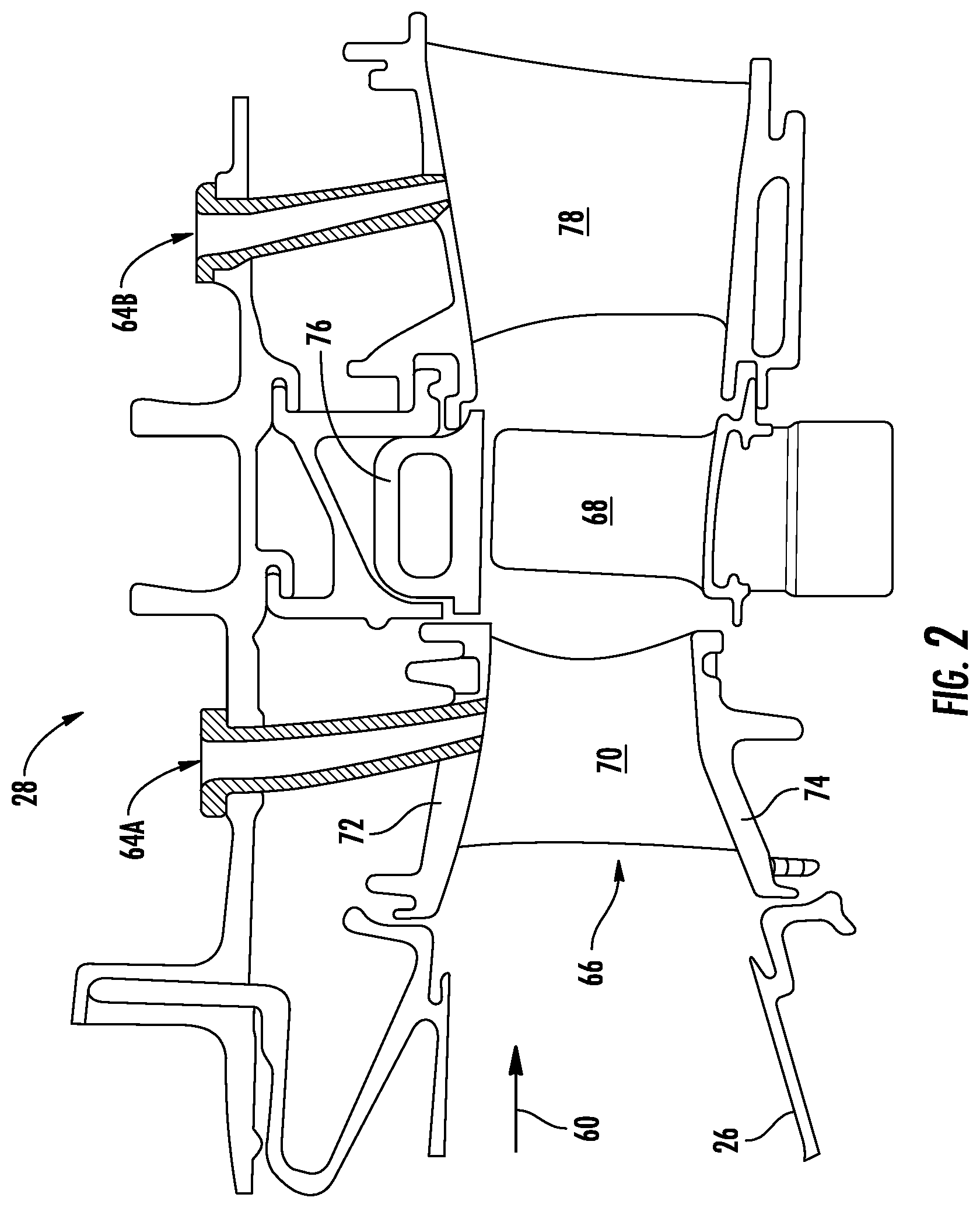 Patent US12345167 Figure 2 – System and method of using a tool assembly