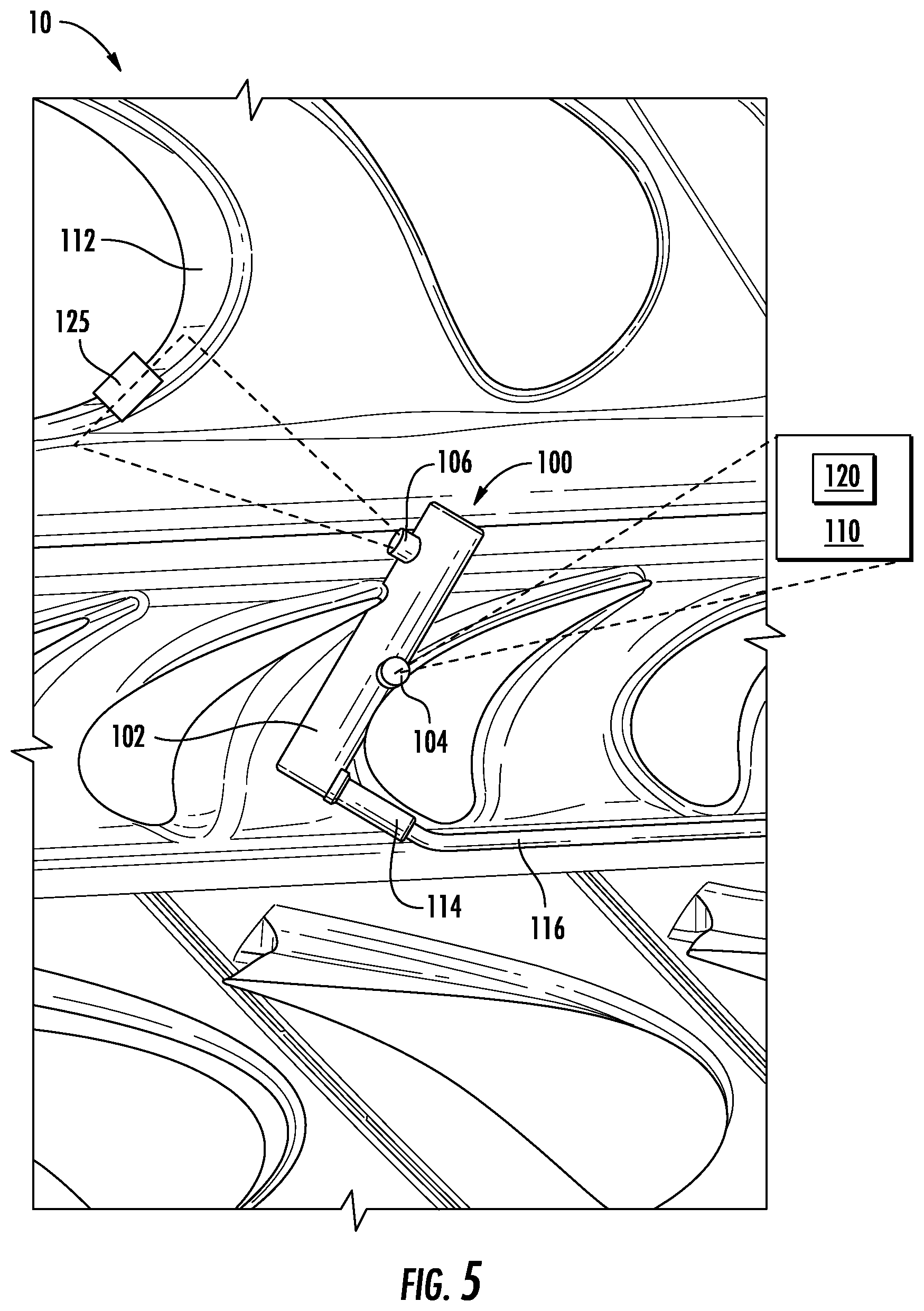 Patent US12345167 Figure 5 – System and method of using a tool assembly