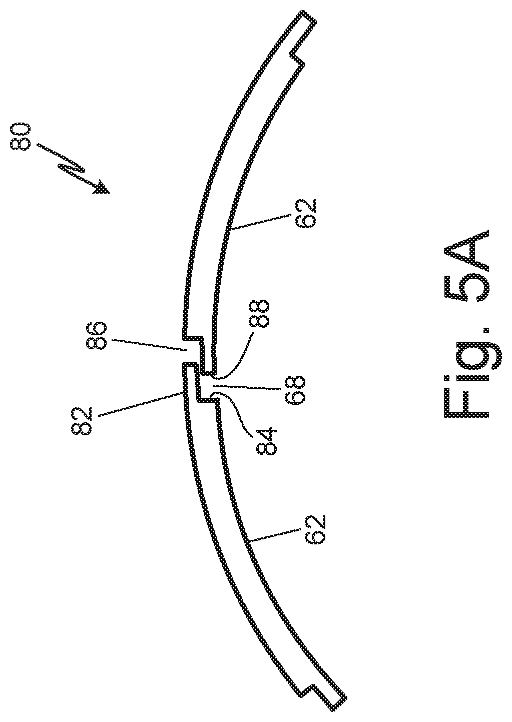 Patent US12345169 Figure 7 – Thermally compliant forward outer-diameter ring for a gas turbine engine
