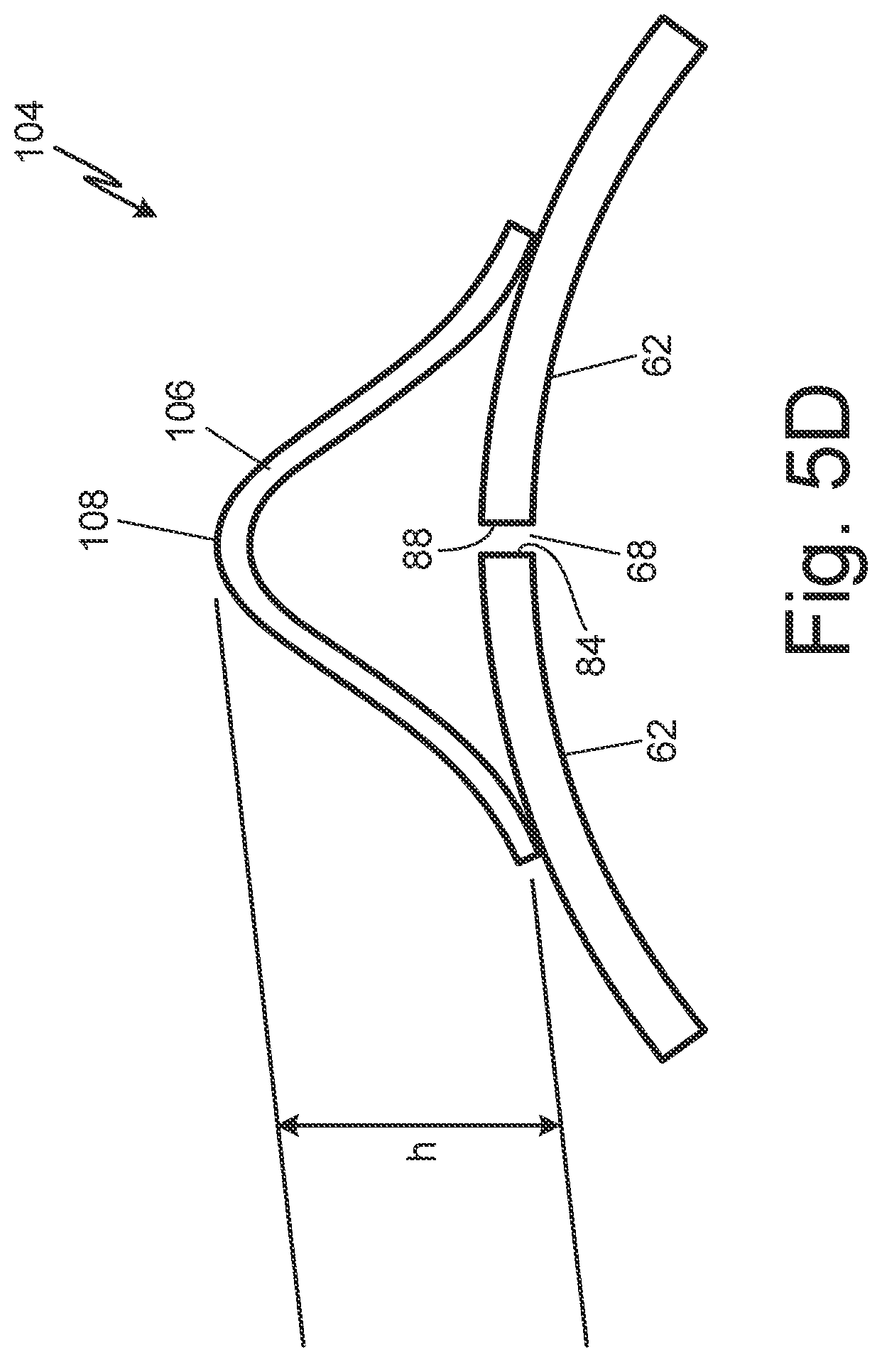 Patent US12345169 Figure 10 – Thermally compliant forward outer-diameter ring for a gas turbine engine