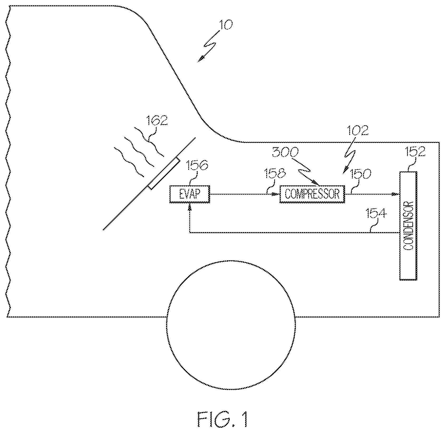 Patent US12345170 — Turbomachine with thrust bearing seal plate housing member having working fluid flow aperture — Figure 1