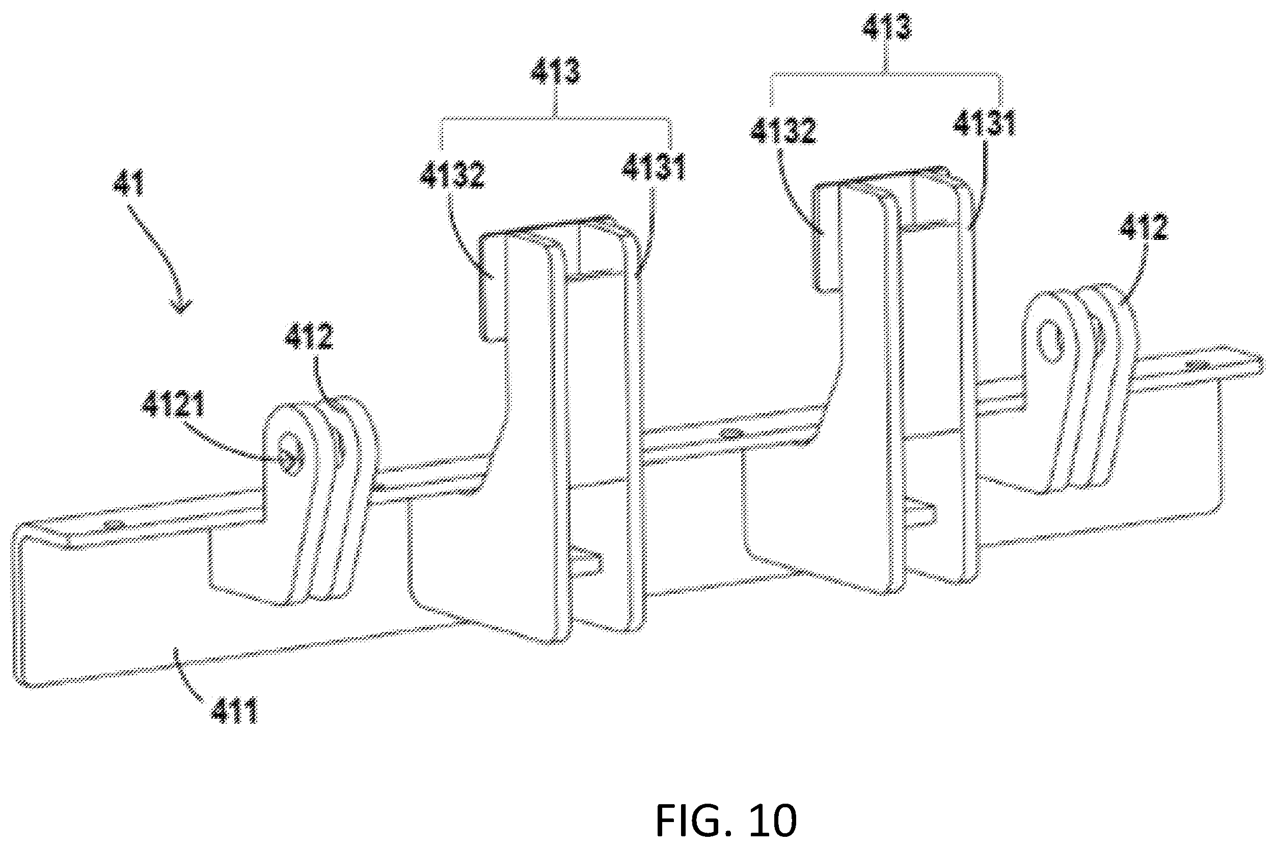Patent US12345172 Figure 10 – Fracturing device, engine and exhaust apparatus thereof