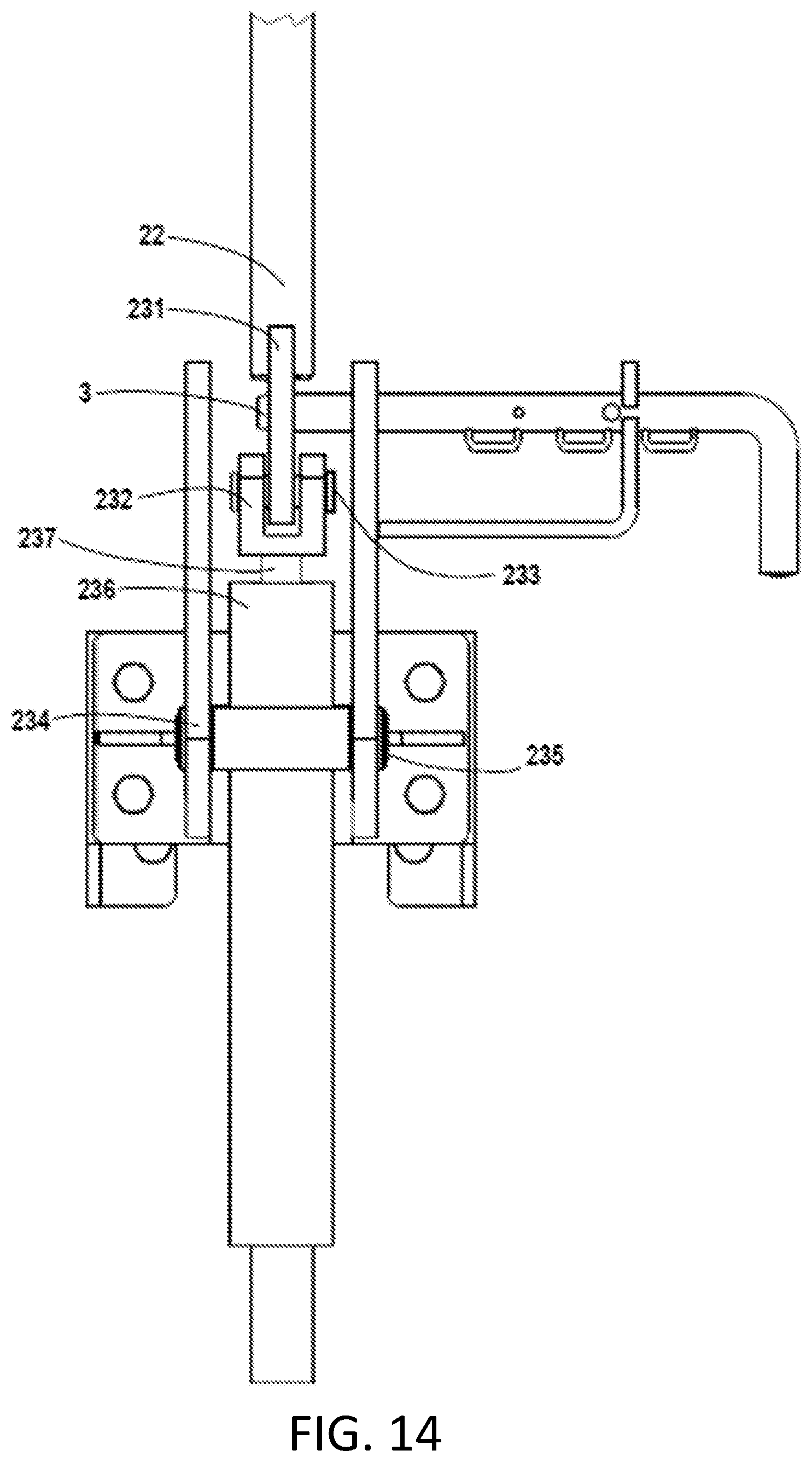 Patent US12345172 Figure 14 – Fracturing device, engine and exhaust apparatus thereof