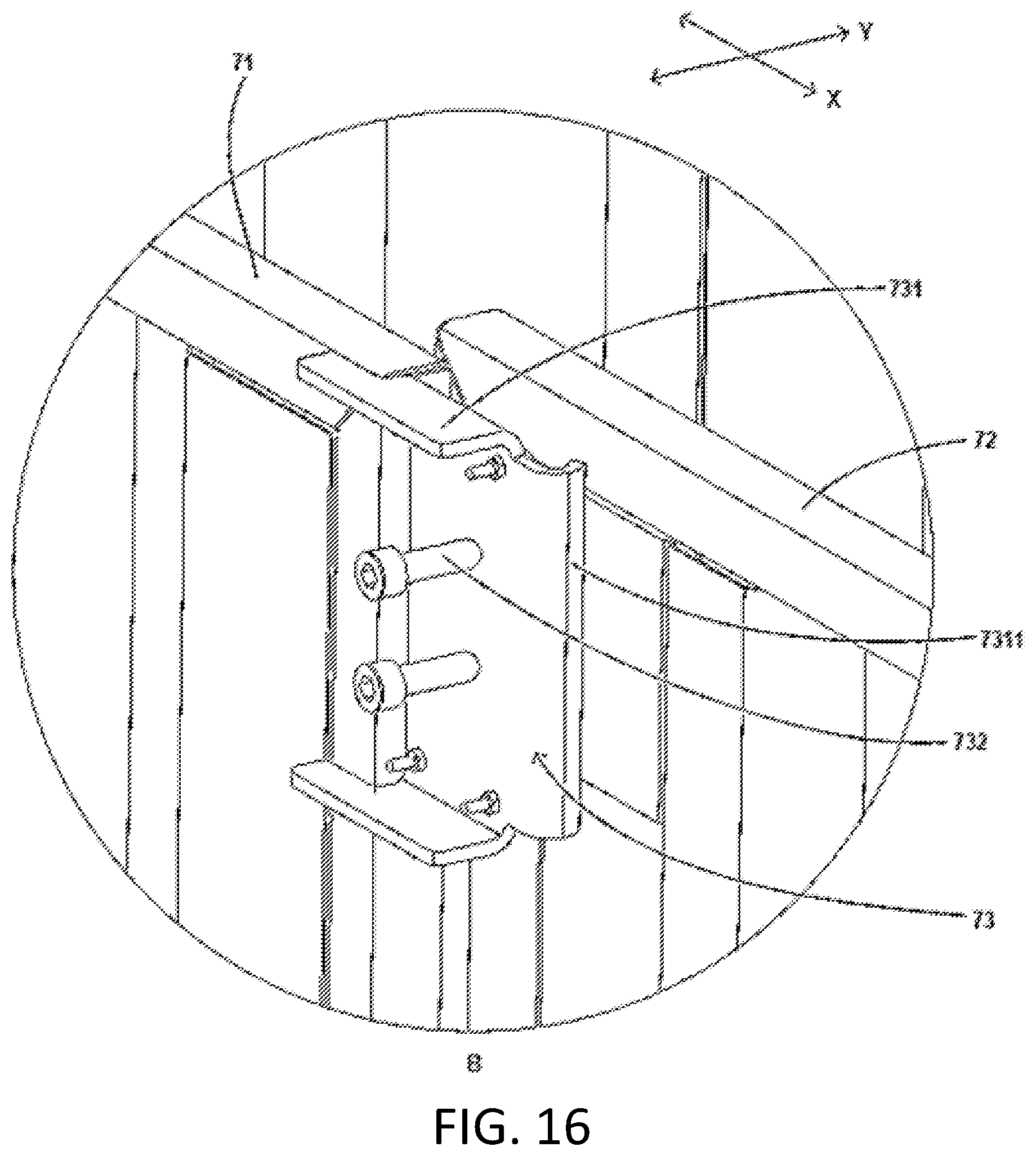 Patent US12345172 Figure 16 – Fracturing device, engine and exhaust apparatus thereof