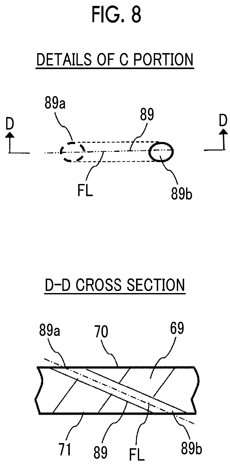 Patent US12345179 Figure 8 – Turbine stator vane and gas turbine