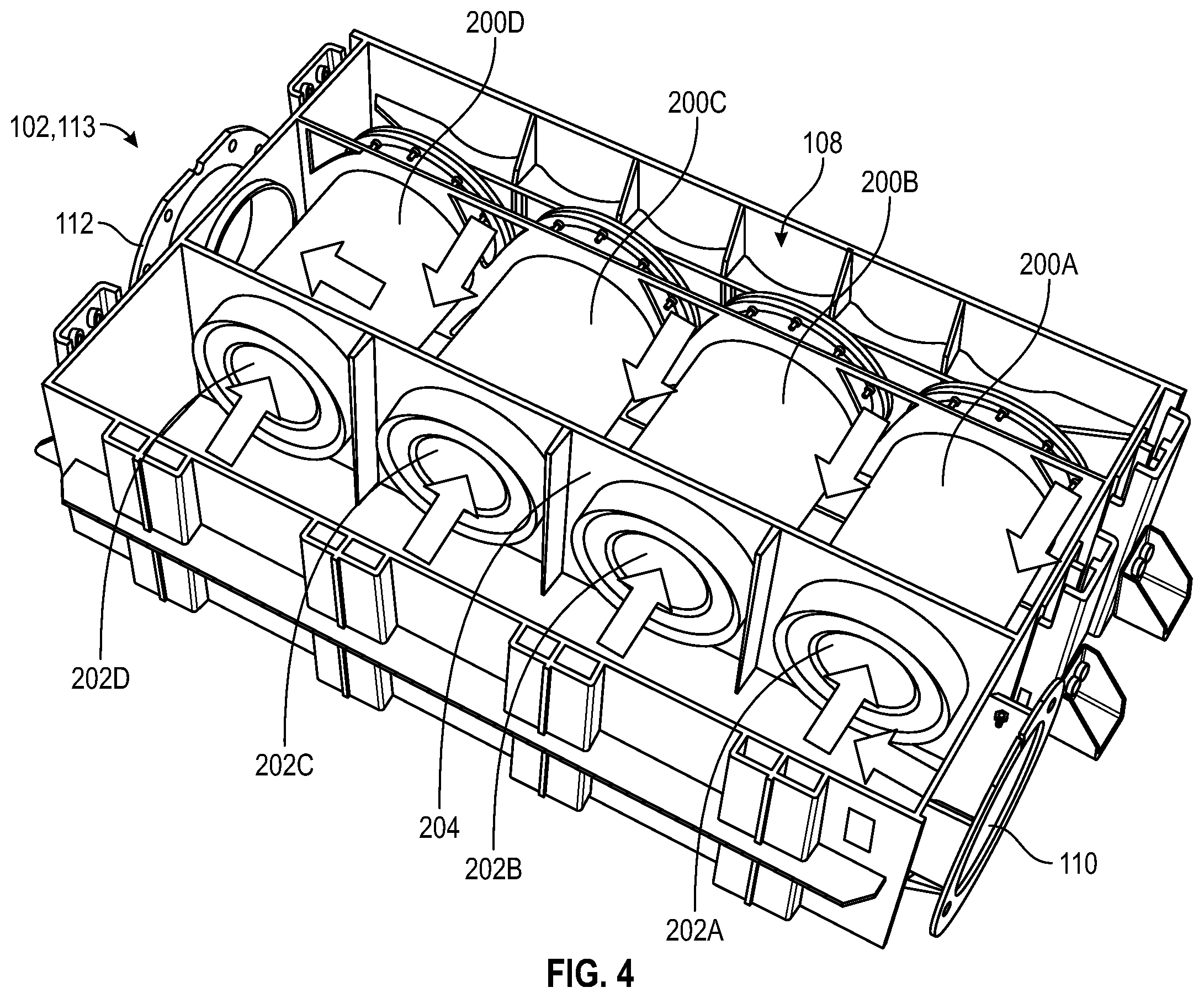 Patent US12345184 Figure 4 – Diesel engine aftertreatment system