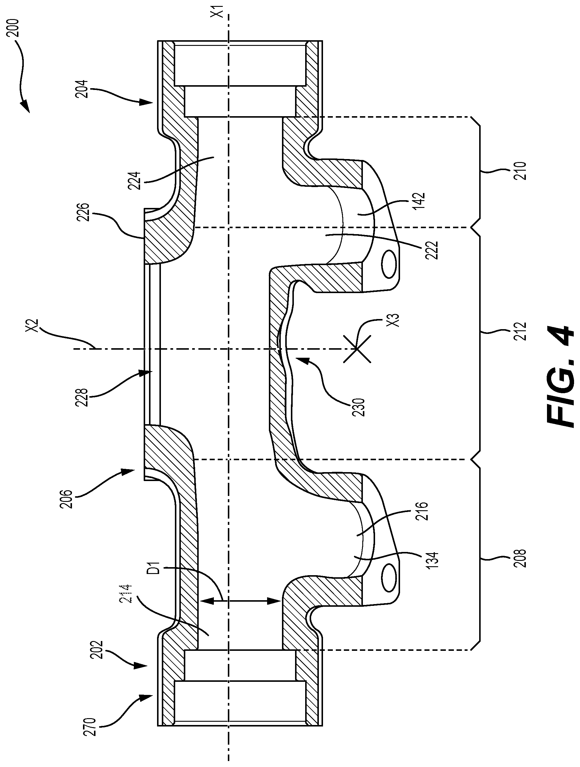 Patent US12345188 Figure 4 – Exhaust structure having rib