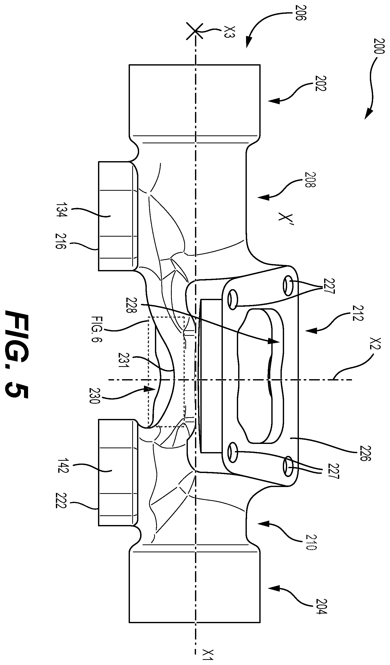 Patent US12345188 Figure 5 – Exhaust structure having rib