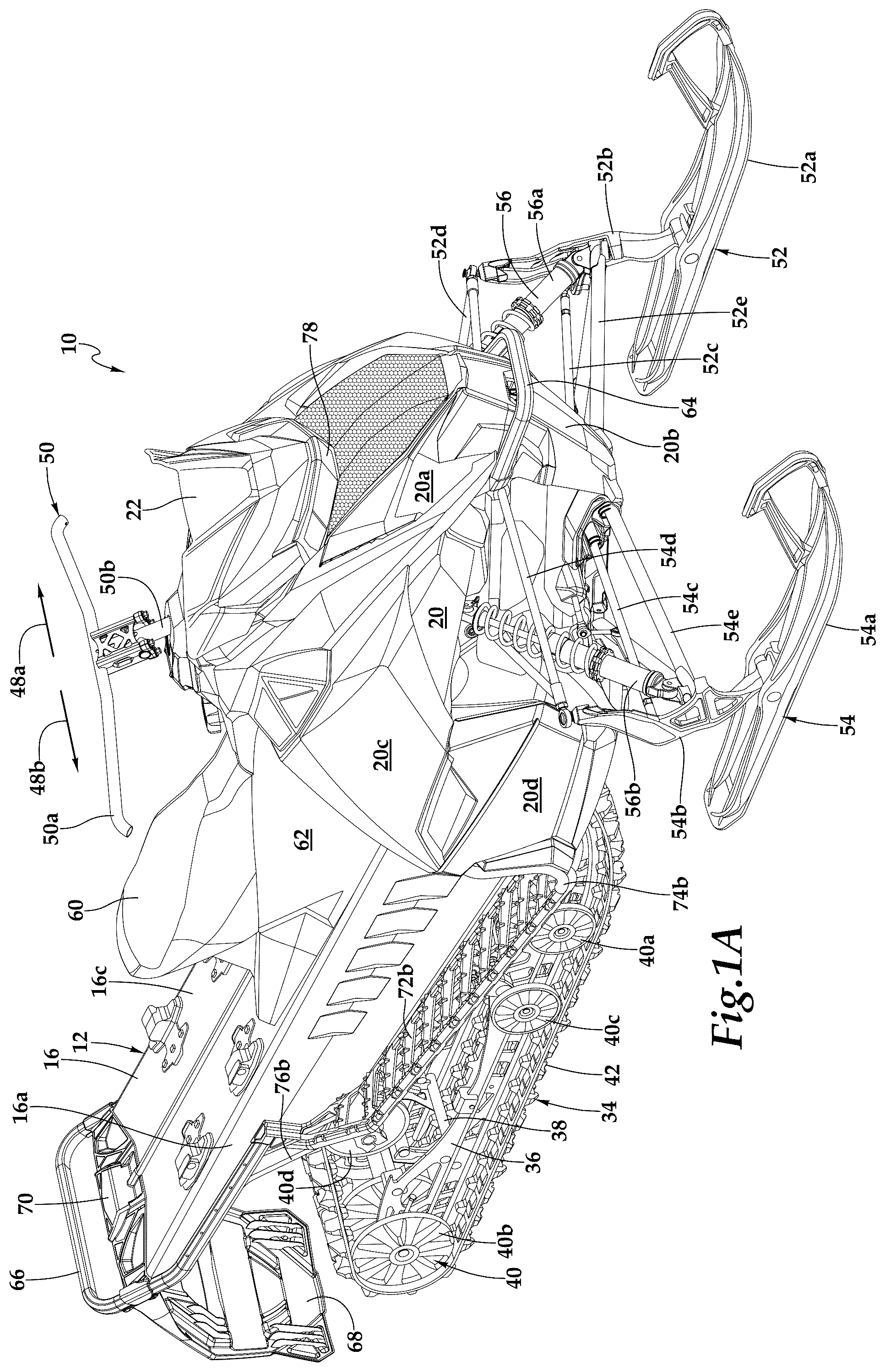 Patent US12345223 Figure 1 – Air intake vibration isolation systems for vehicle engines