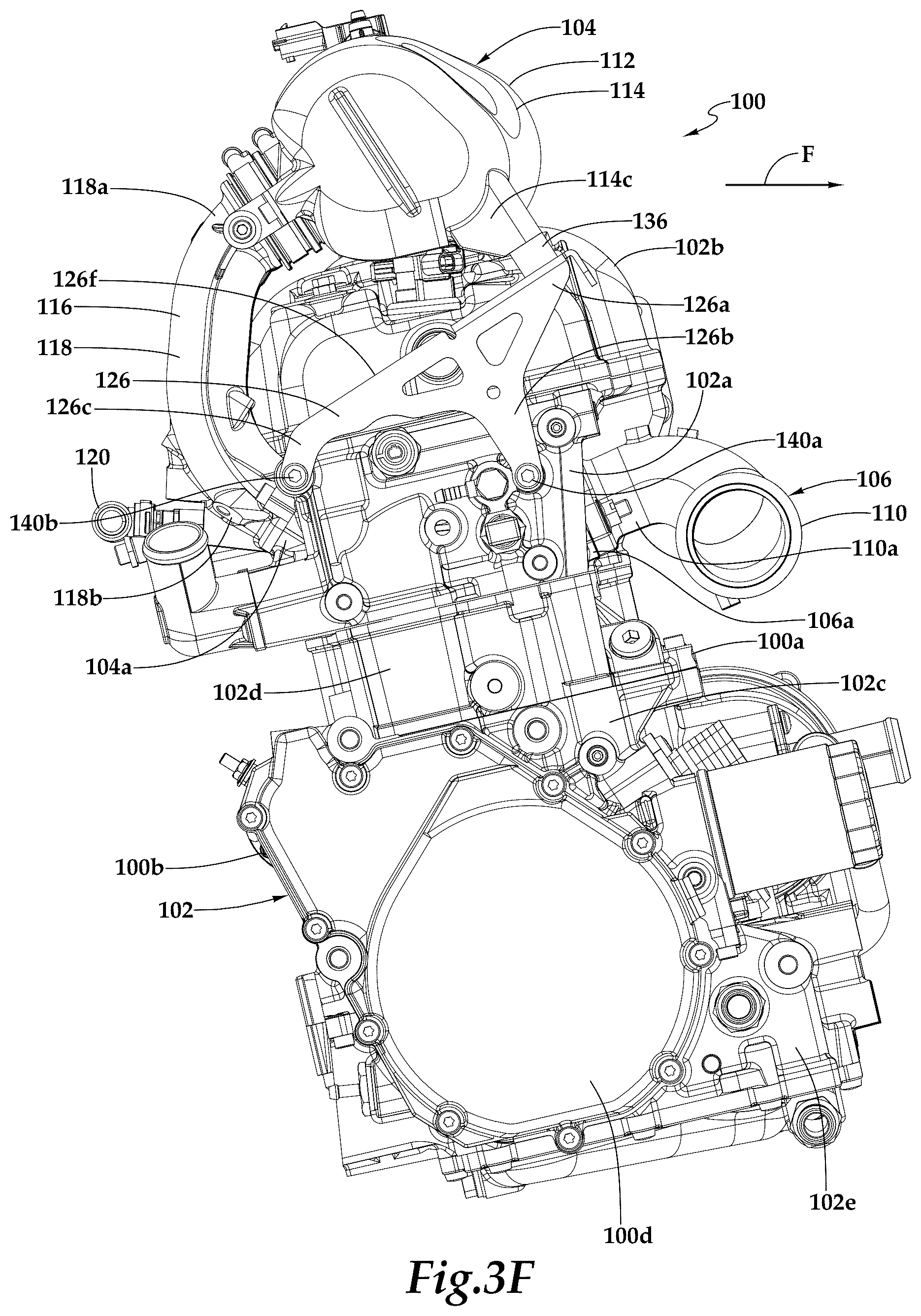 Patent US12345223 Figure 11 – Air intake vibration isolation systems for vehicle engines
