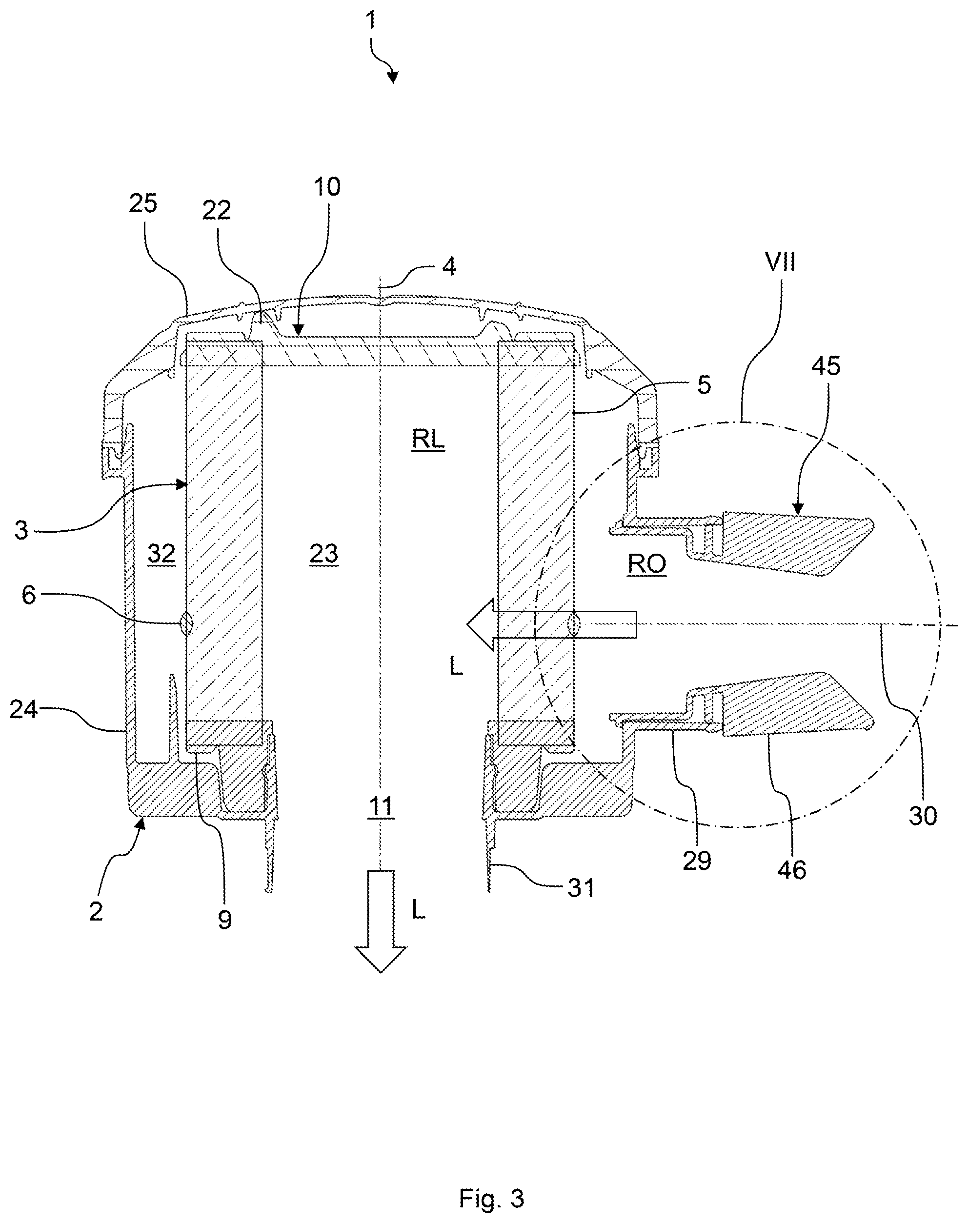 Patent US12345224 Figure 3 – Muffler and filter system
