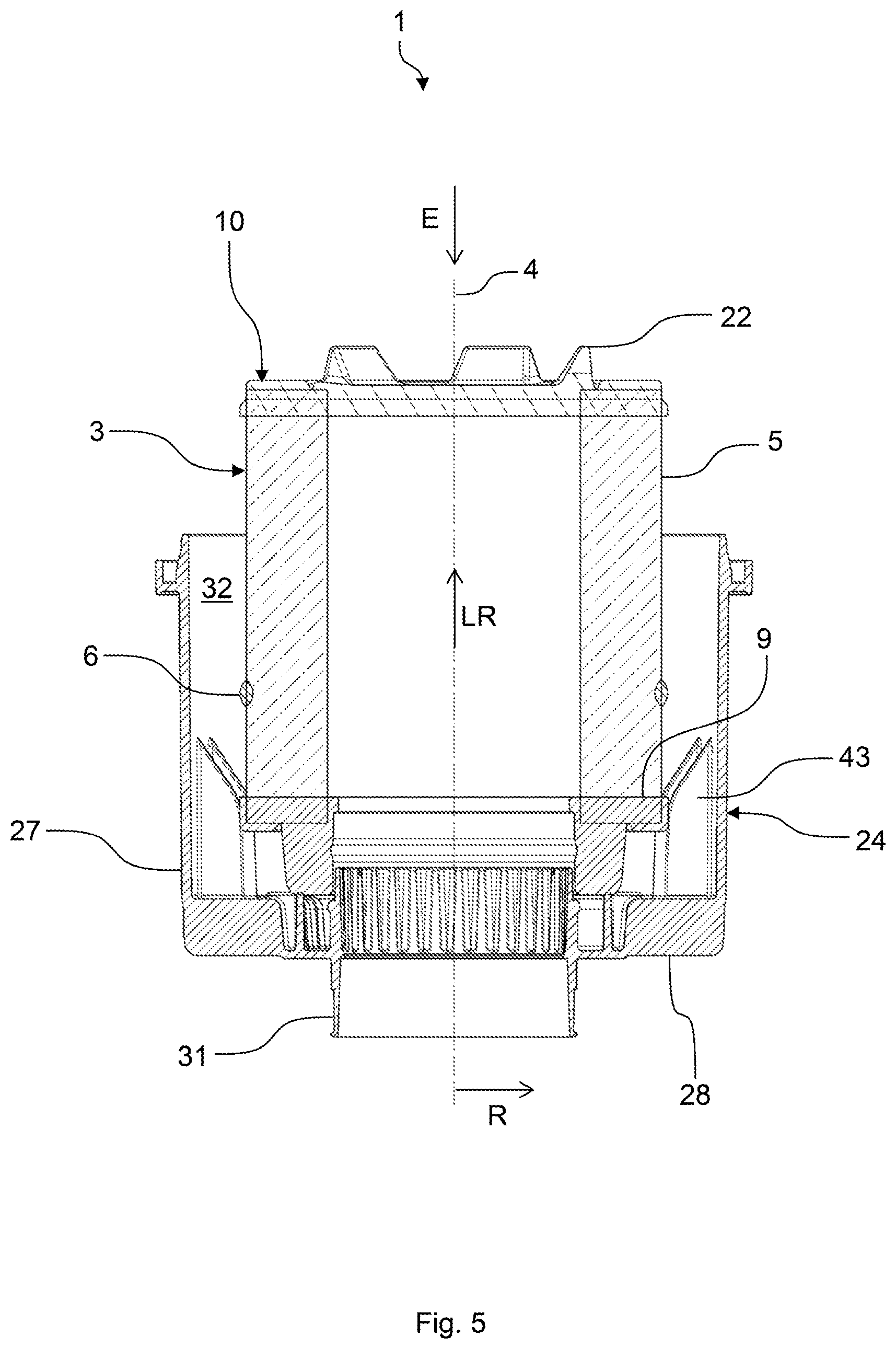 Patent US12345224 Figure 5 – Muffler and filter system