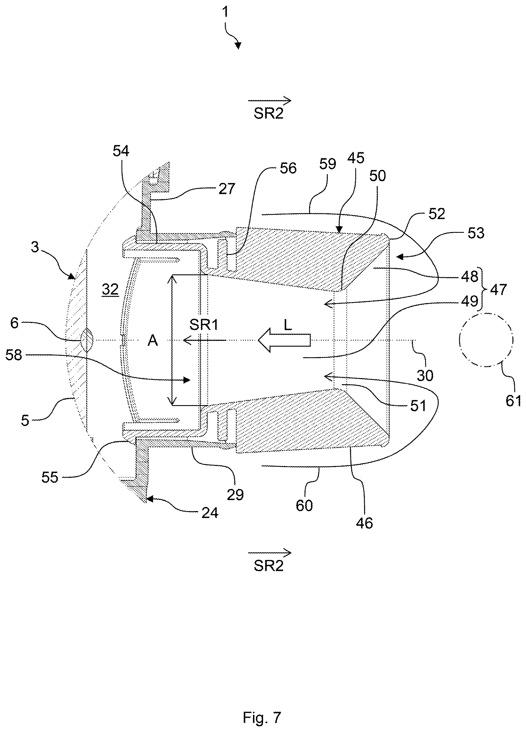 Patent US12345224 Figure 7 – Muffler and filter system