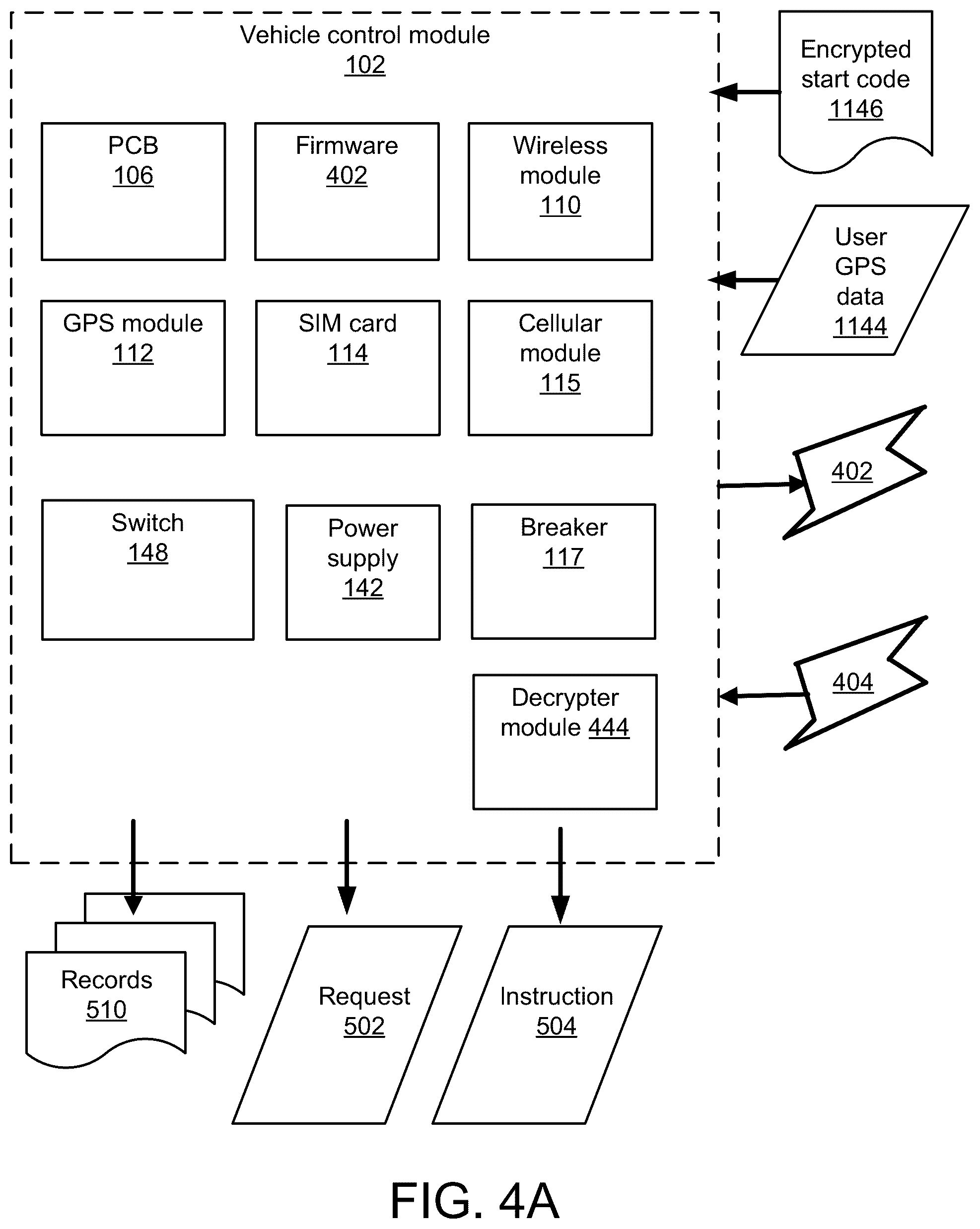 Patent US12345225 Figure 4 – Remote vehicular interrupter
