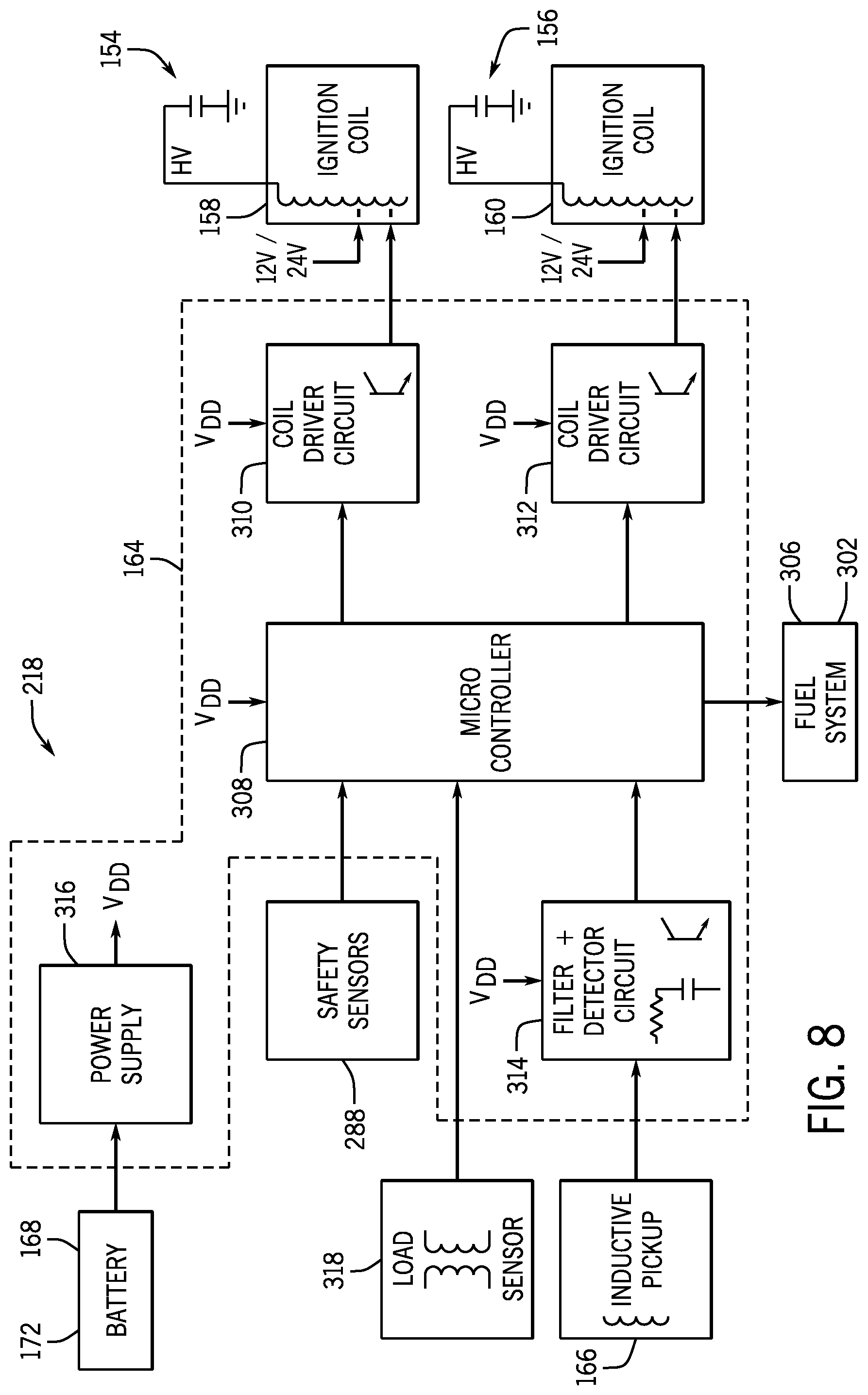 Patent US12345226 Figure 7 – Electronic ignition system for a generator engine