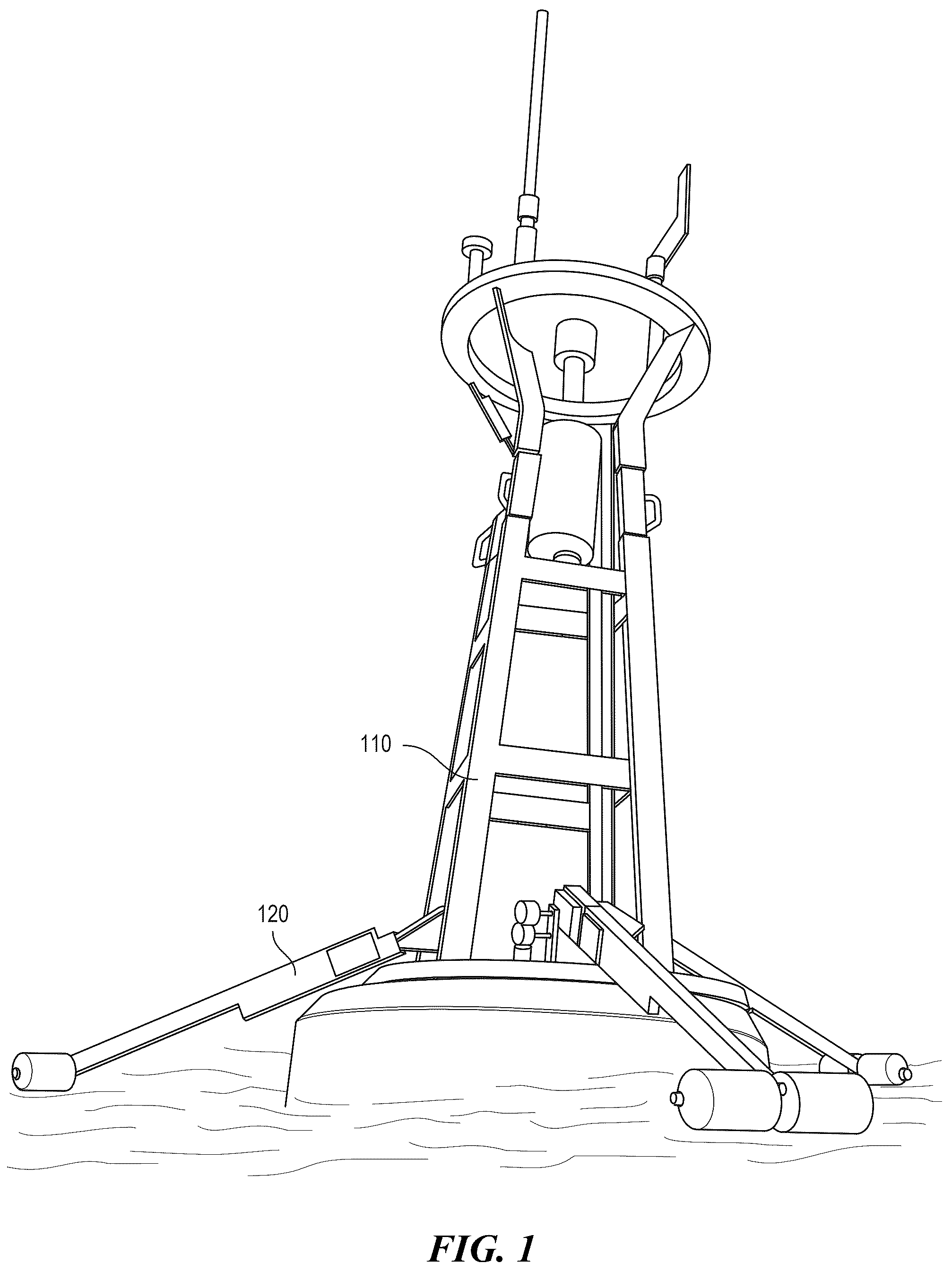 Patent US12345228 Figure 1 – Adaptive wave energy converter