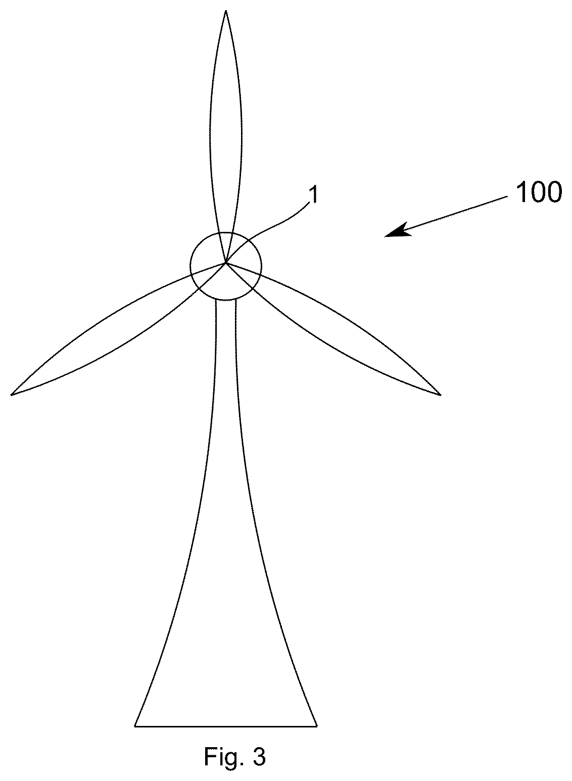 Patent US12345237 Figure 2 – Wind turbine with a rotor bearing having channels