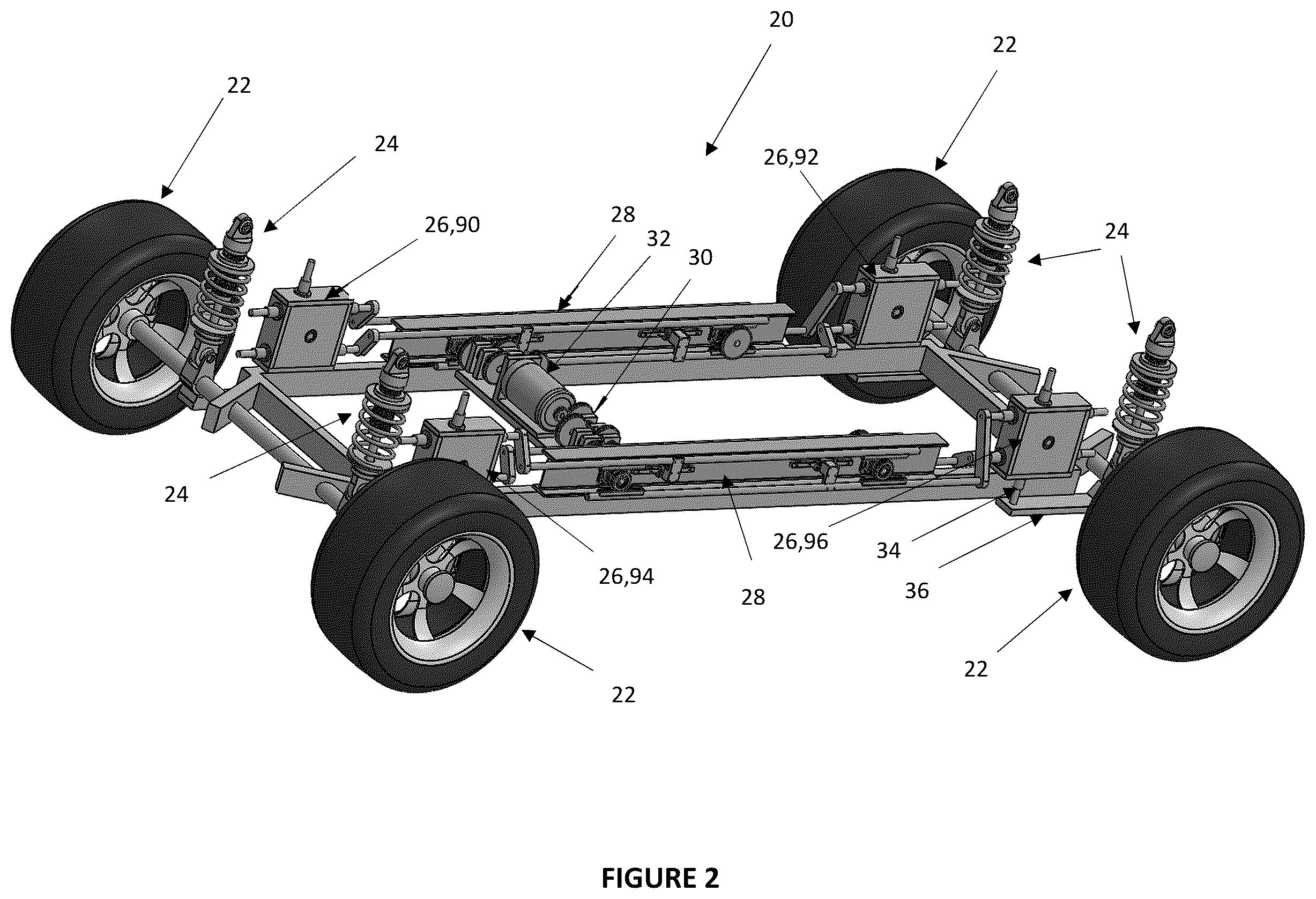 Patent US12345241 Figure 2 – Regenerative energy system using direct kinetic energy transfer to a generator