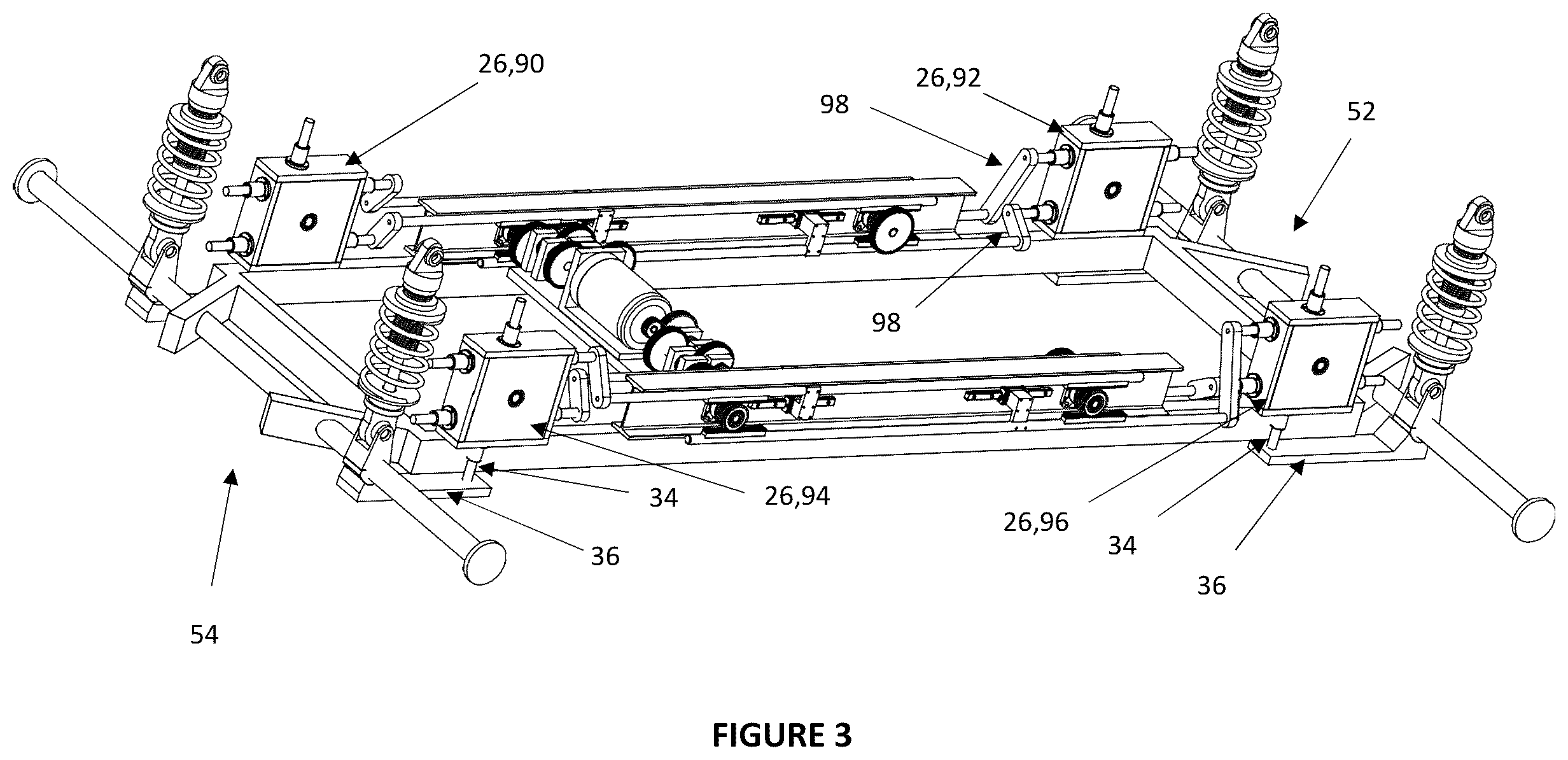 Patent US12345241 Figure 3 – Regenerative energy system using direct kinetic energy transfer to a generator