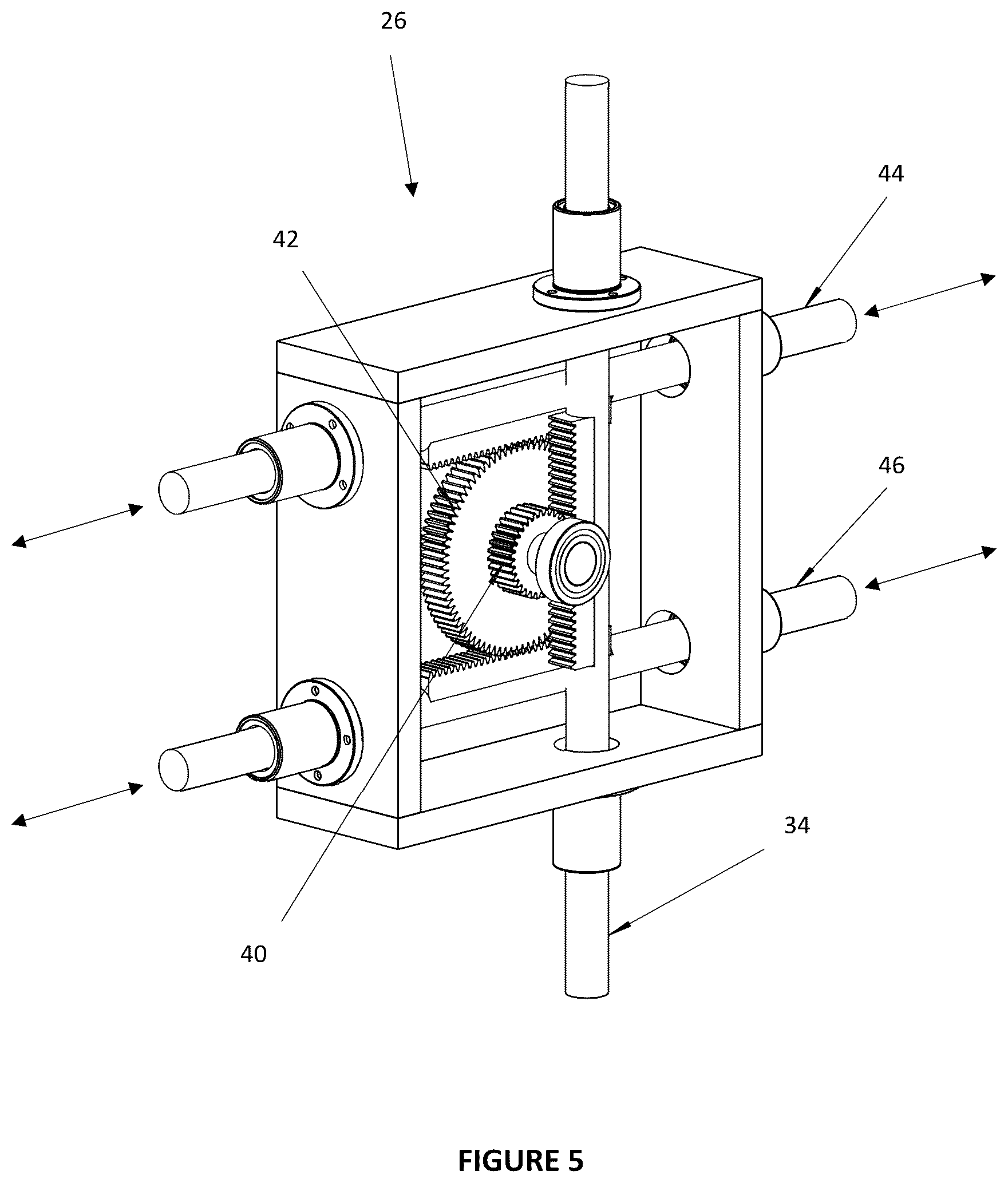 Patent US12345241 Figure 5 – Regenerative energy system using direct kinetic energy transfer to a generator