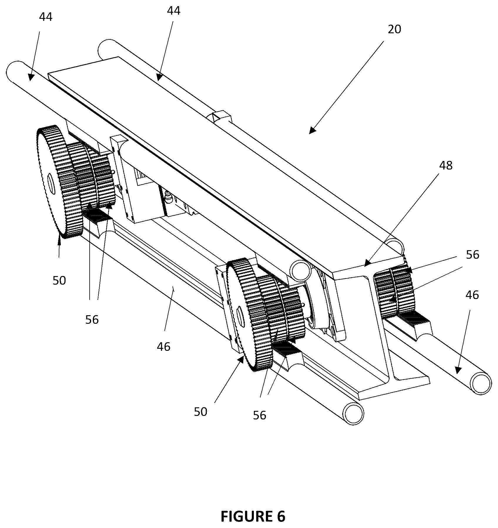 Patent US12345241 Figure 6 – Regenerative energy system using direct kinetic energy transfer to a generator
