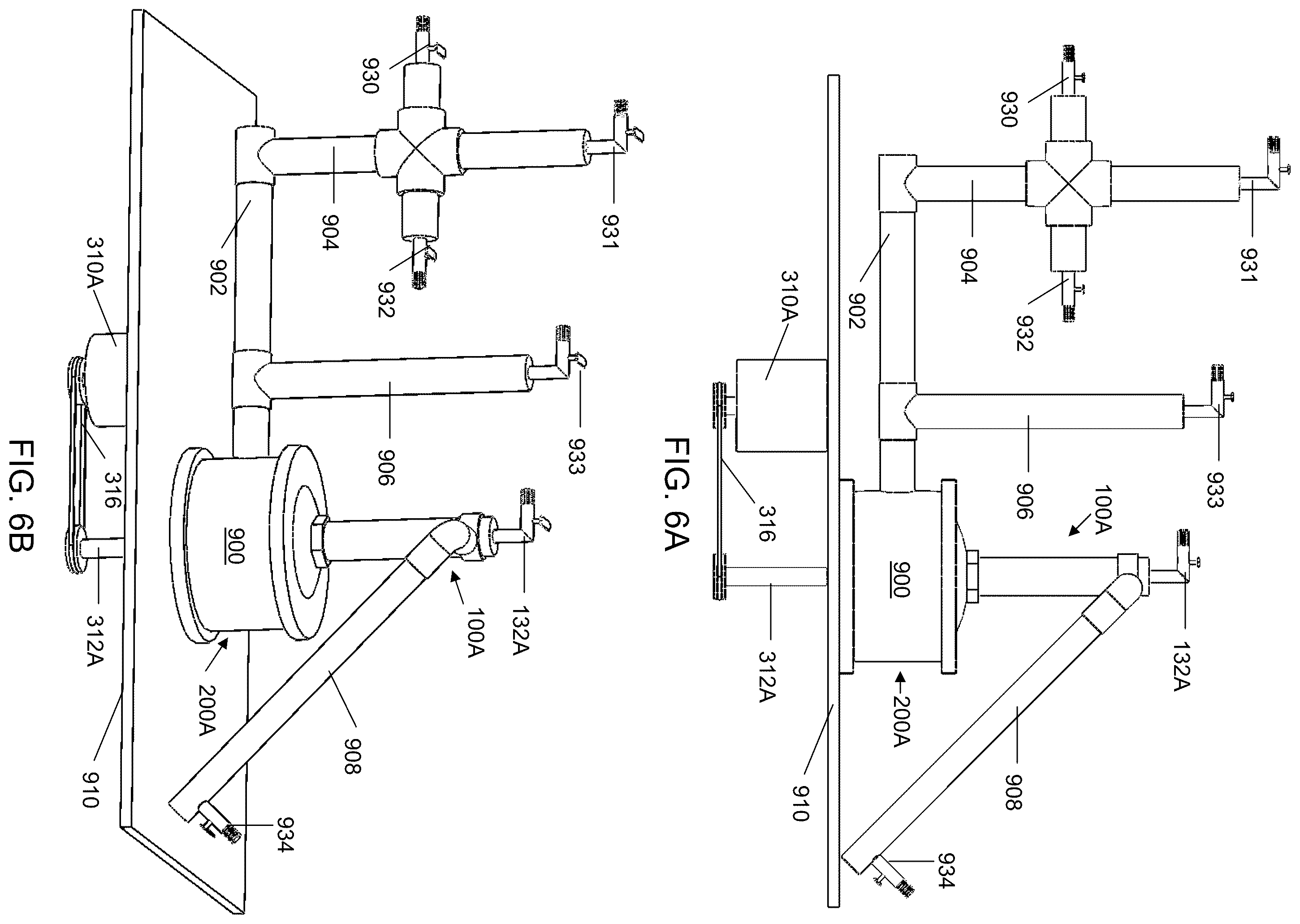 Patent US12345242 Figure 5 – Fluid processing system with a disk-pack turbine