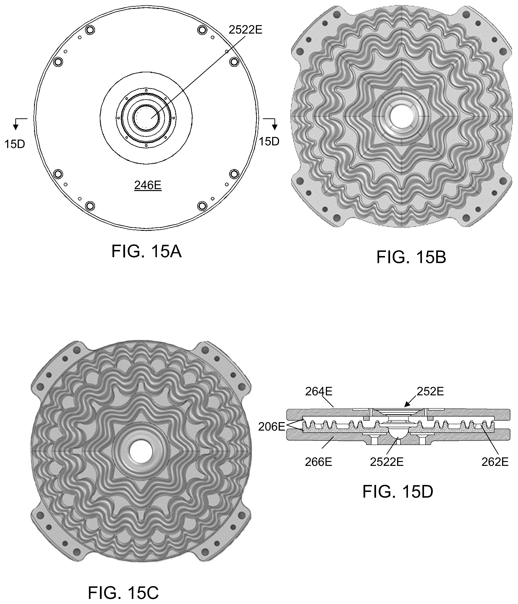Patent US12345242 Figure 13 – Fluid processing system with a disk-pack turbine