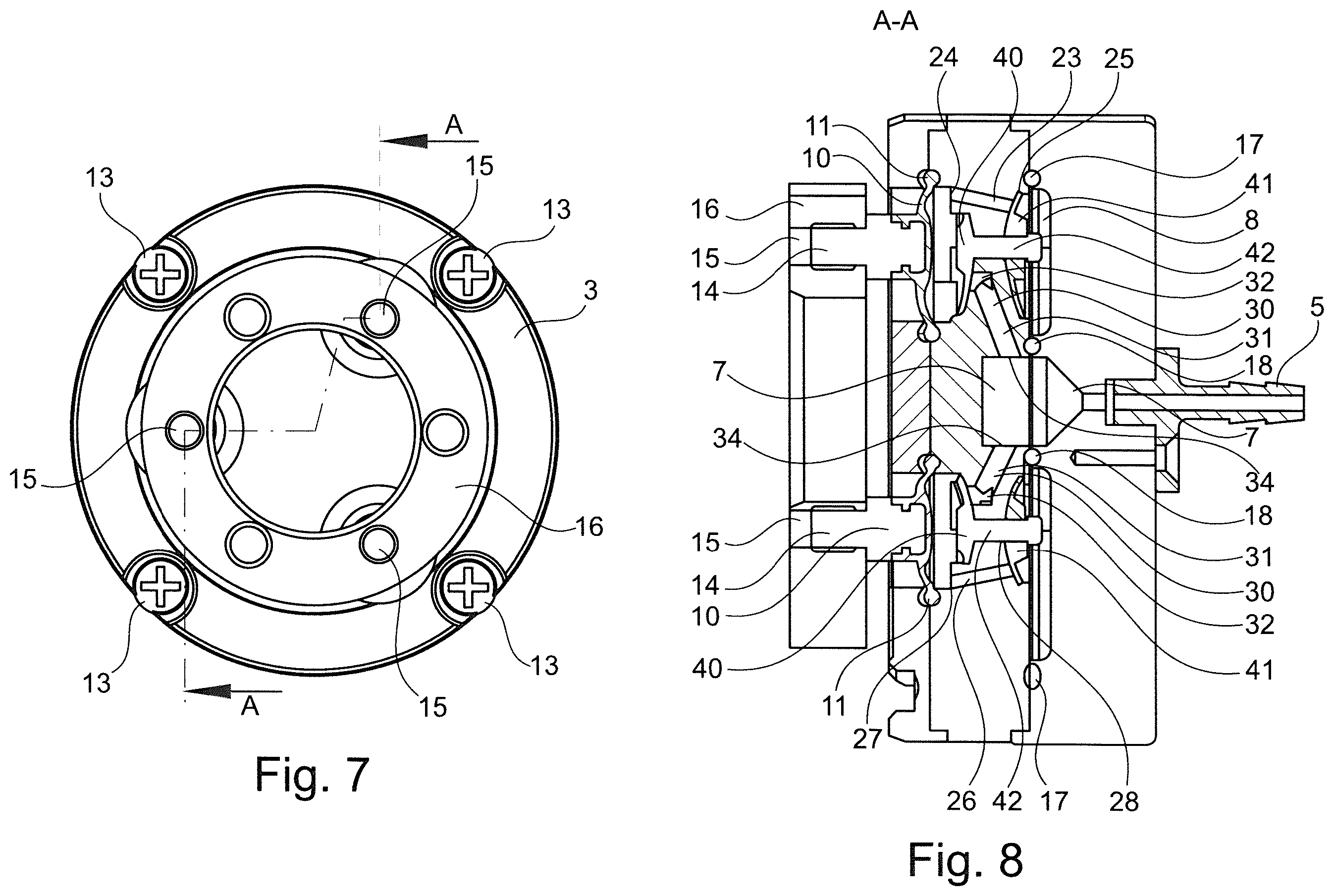 Patent US12345248 Figure 4 – Valve assemblies for a diaphragm pump