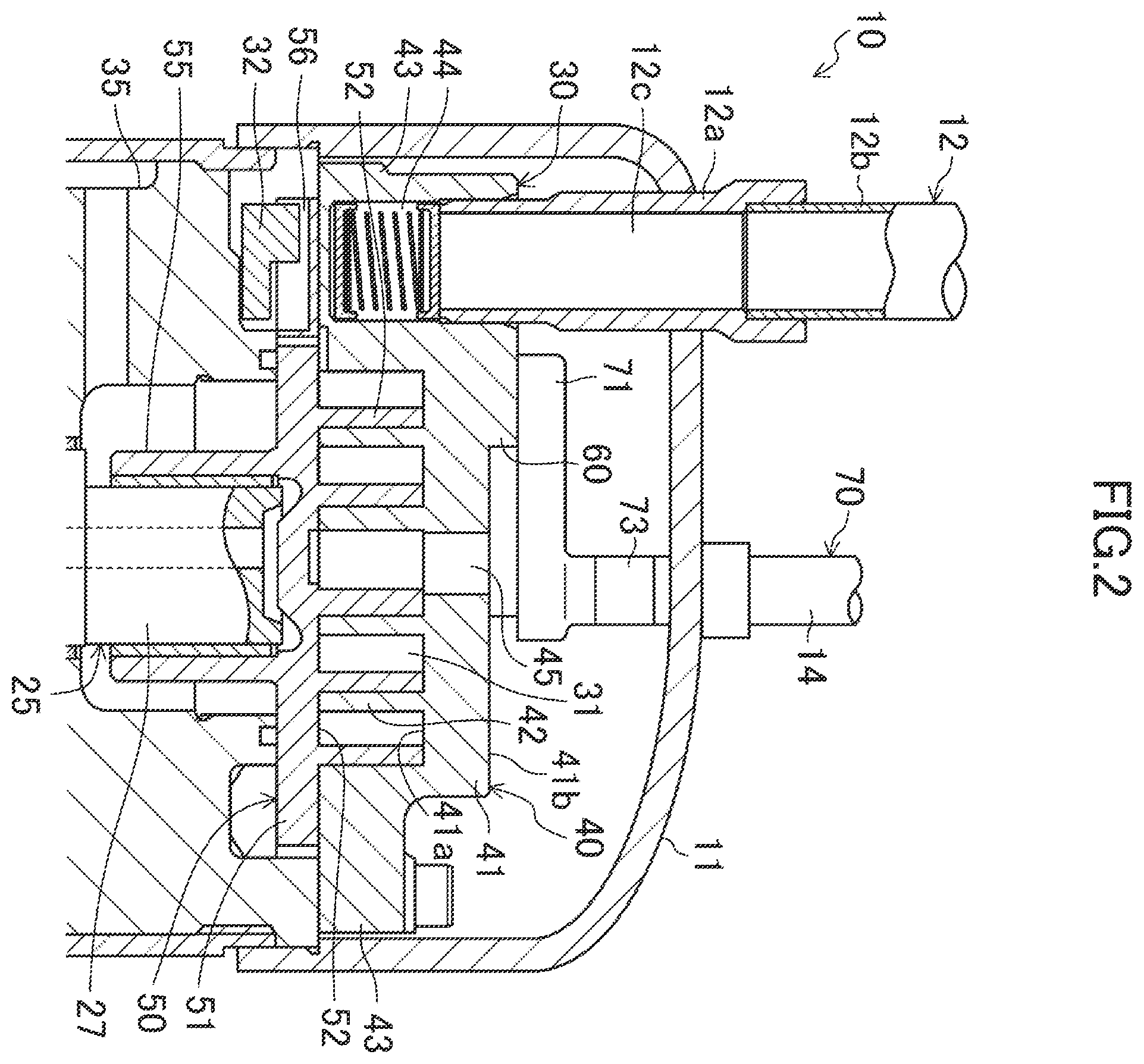 Patent US12345256 Figure 2 – Scroll compressor