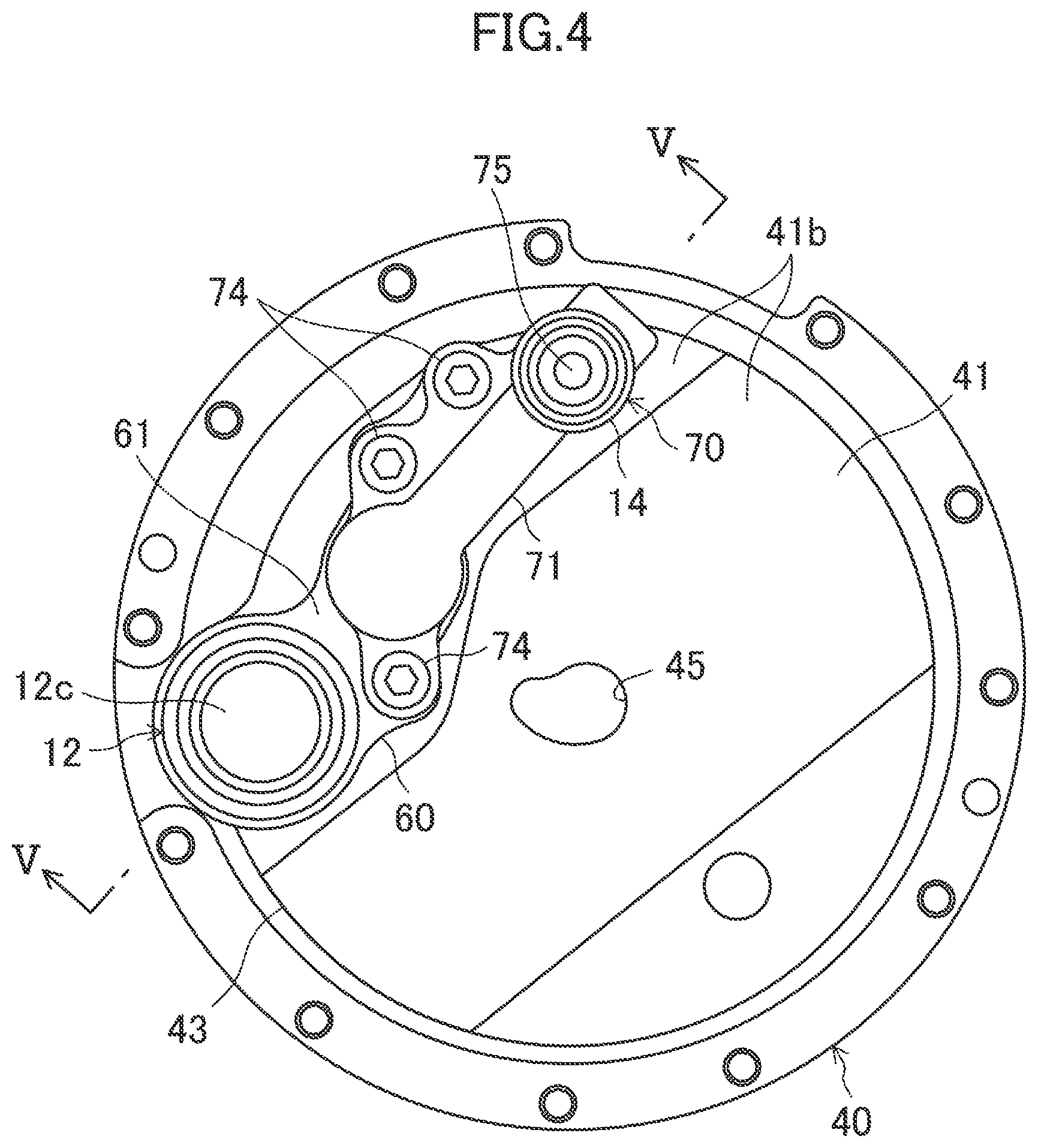 Patent US12345256 Figure 4 – Scroll compressor