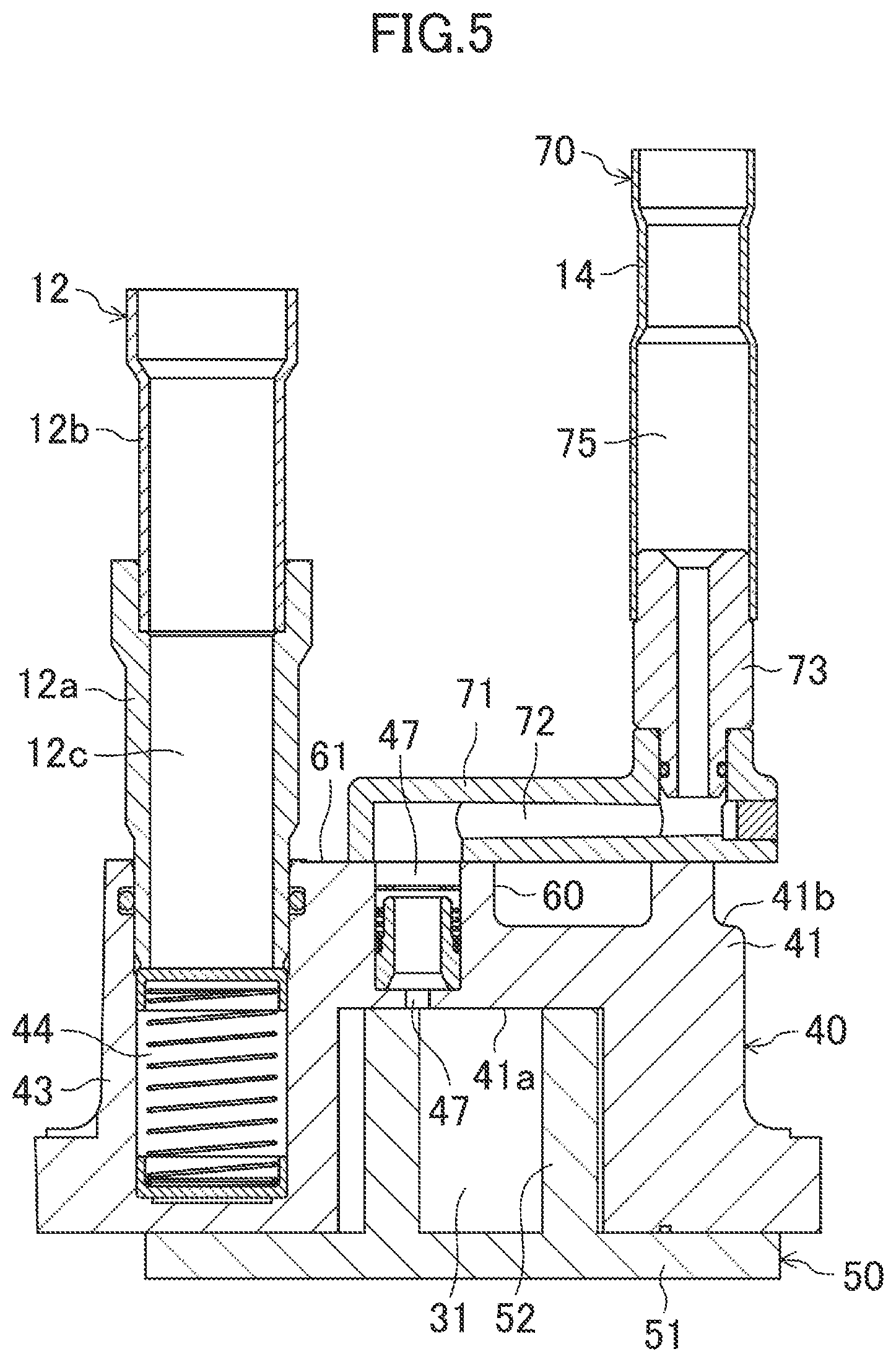 Patent US12345256 Figure 5 – Scroll compressor