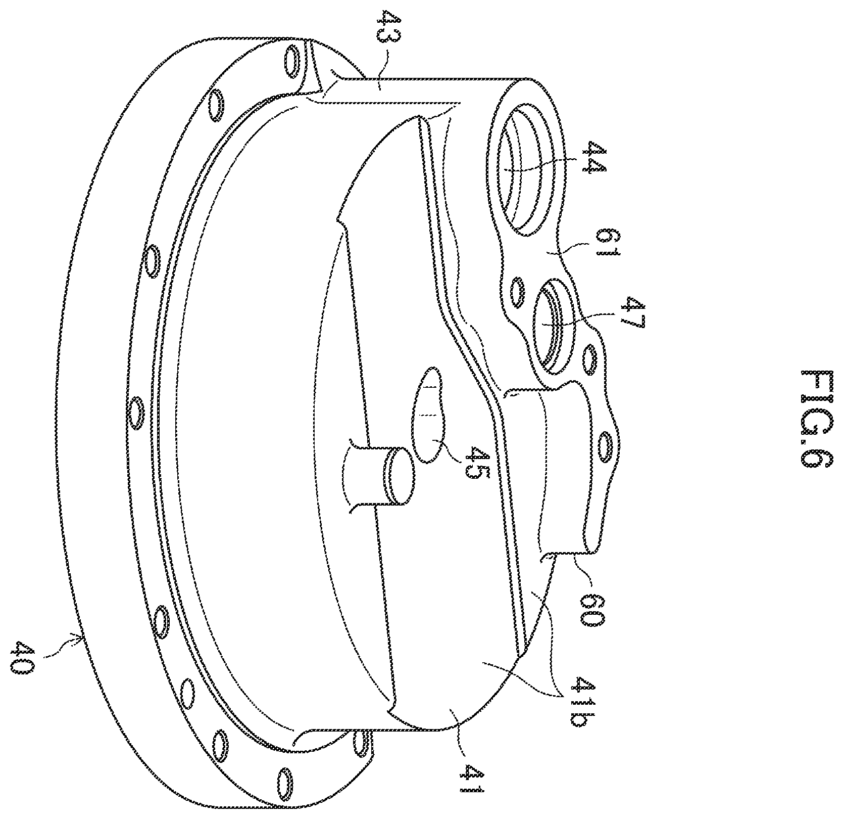 Patent US12345256 Figure 6 – Scroll compressor