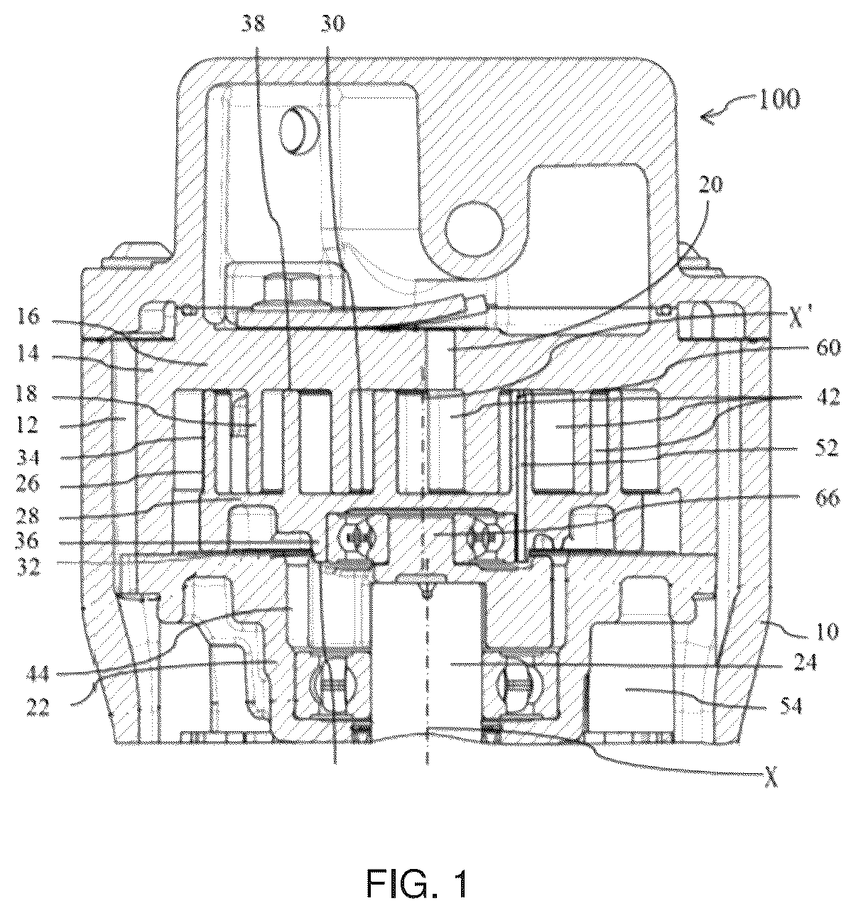Patent US12345257 Figure 1 – Compressor and a dynamic vortex disk thereof