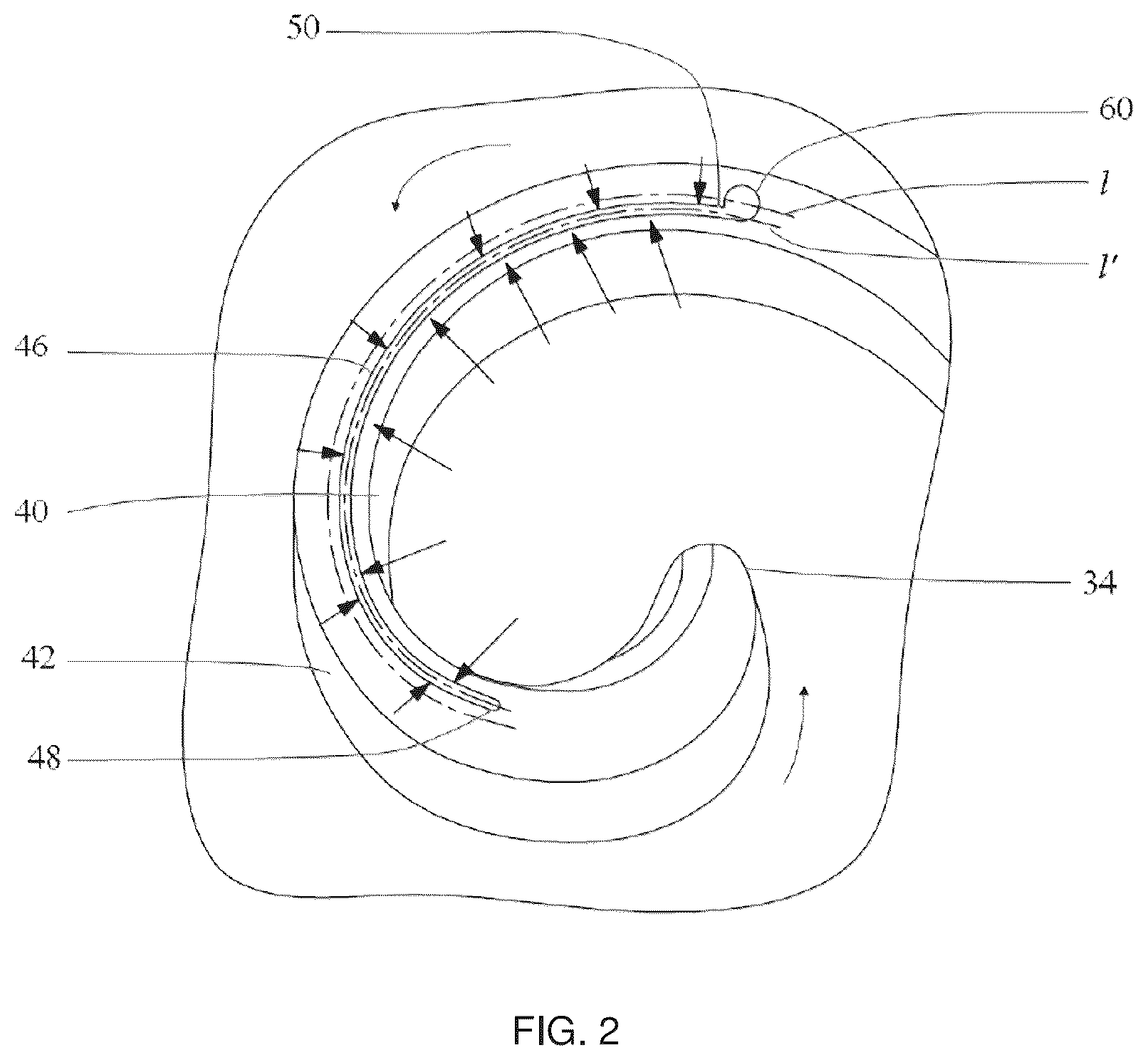 Patent US12345257 Figure 2 – Compressor and a dynamic vortex disk thereof