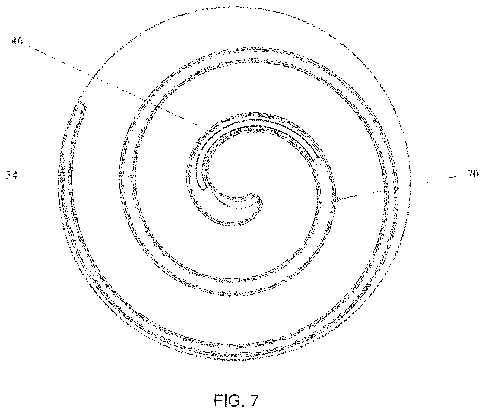 Patent US12345257 Figure 7 – Compressor and a dynamic vortex disk thereof
