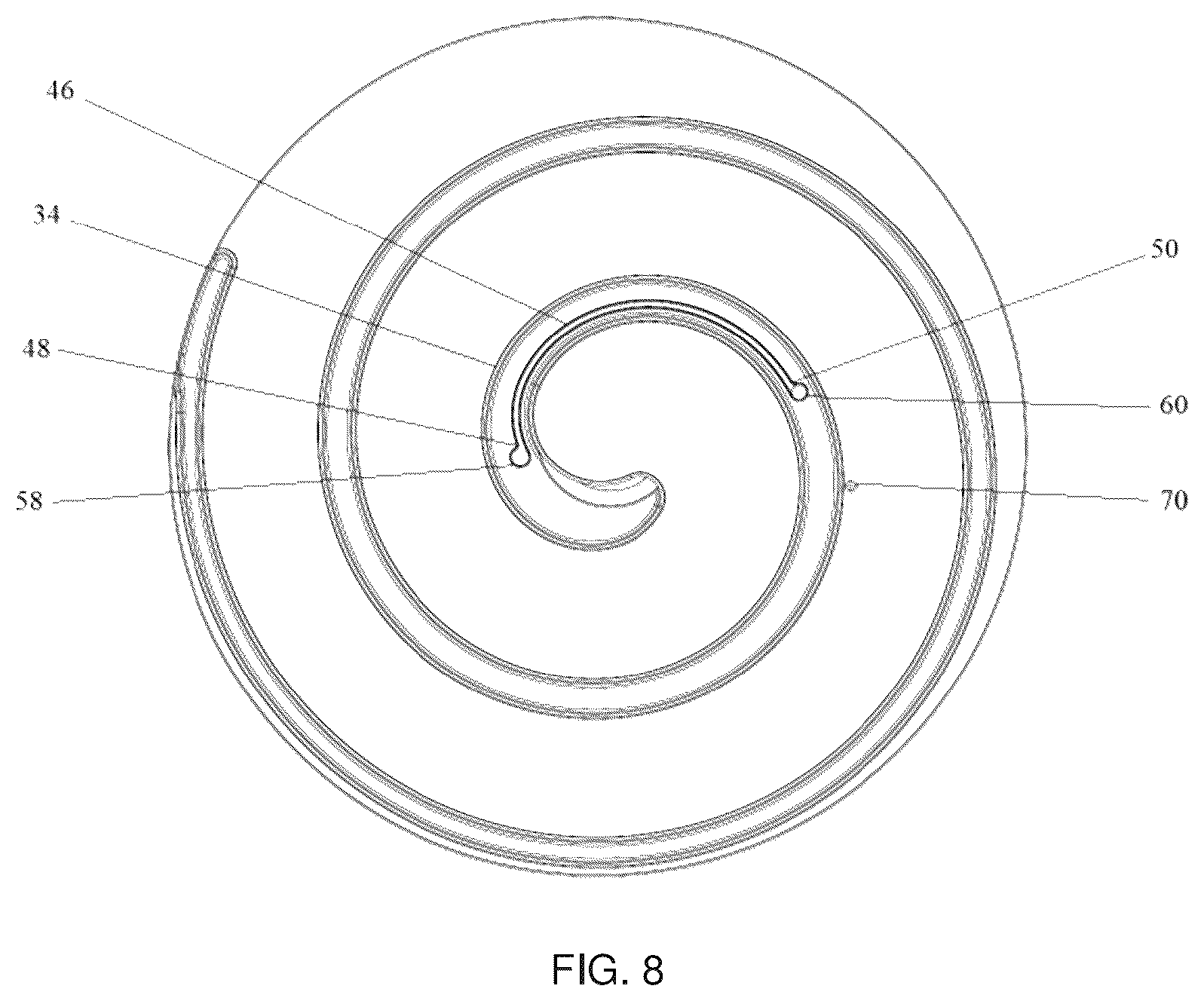 Patent US12345257 Figure 8 – Compressor and a dynamic vortex disk thereof