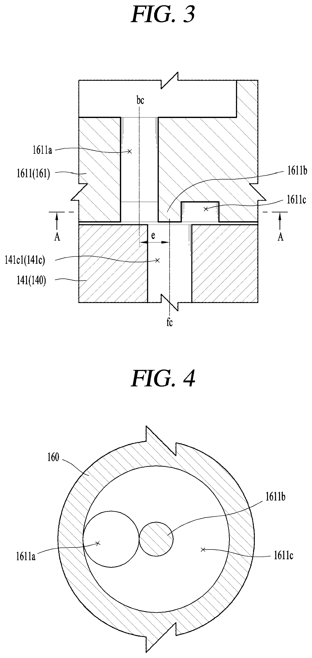 Patent US12345259 Figure 3 – Scroll compressor