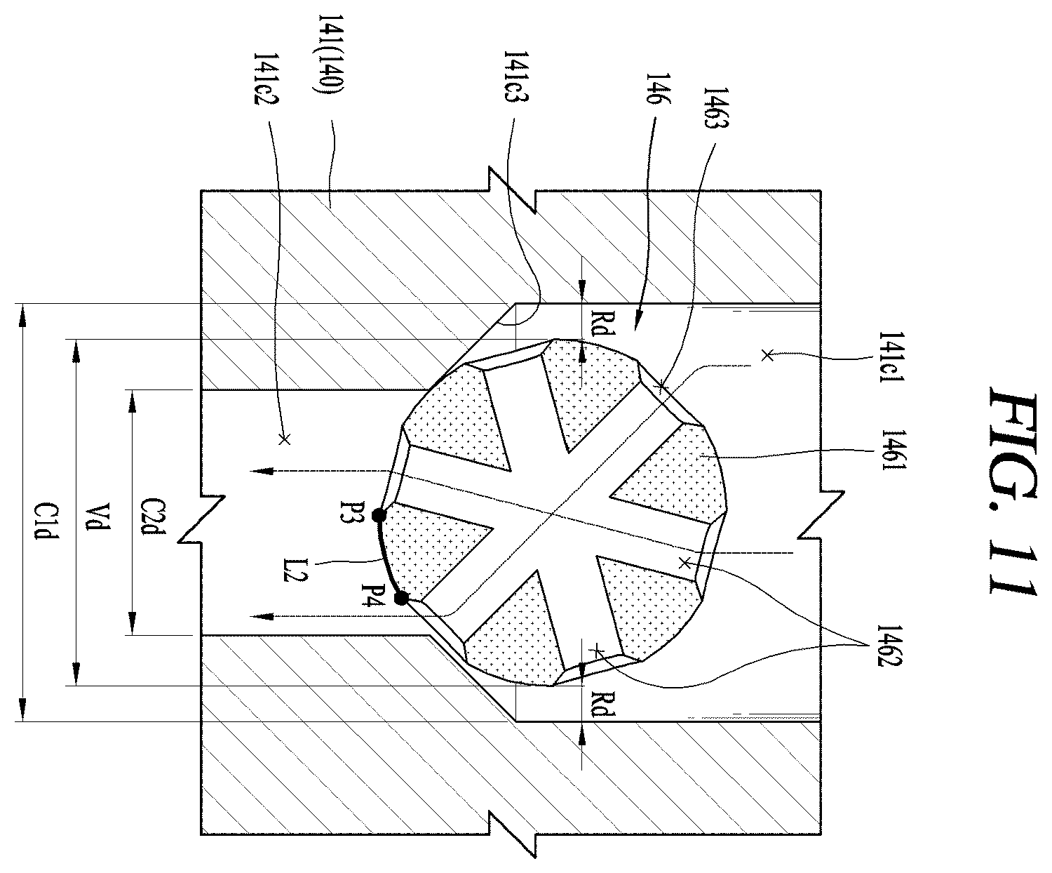 Patent US12345259 Figure 7 – Scroll compressor