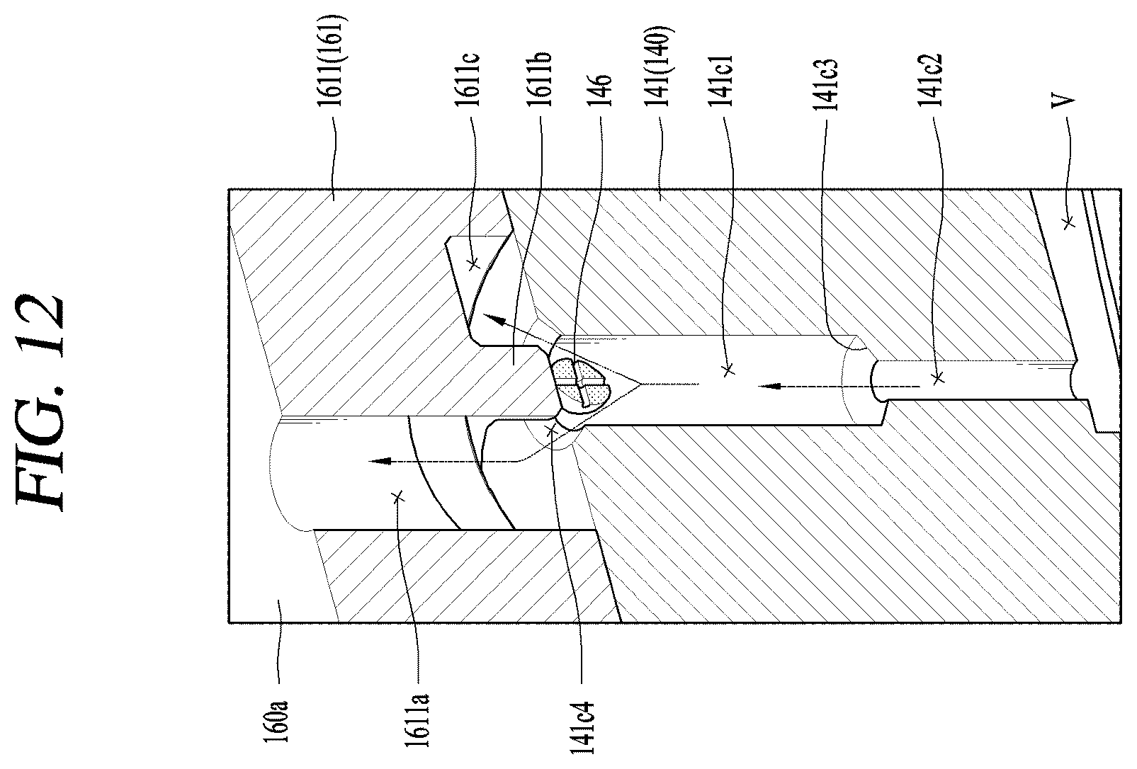 Patent US12345259 Figure 8 – Scroll compressor
