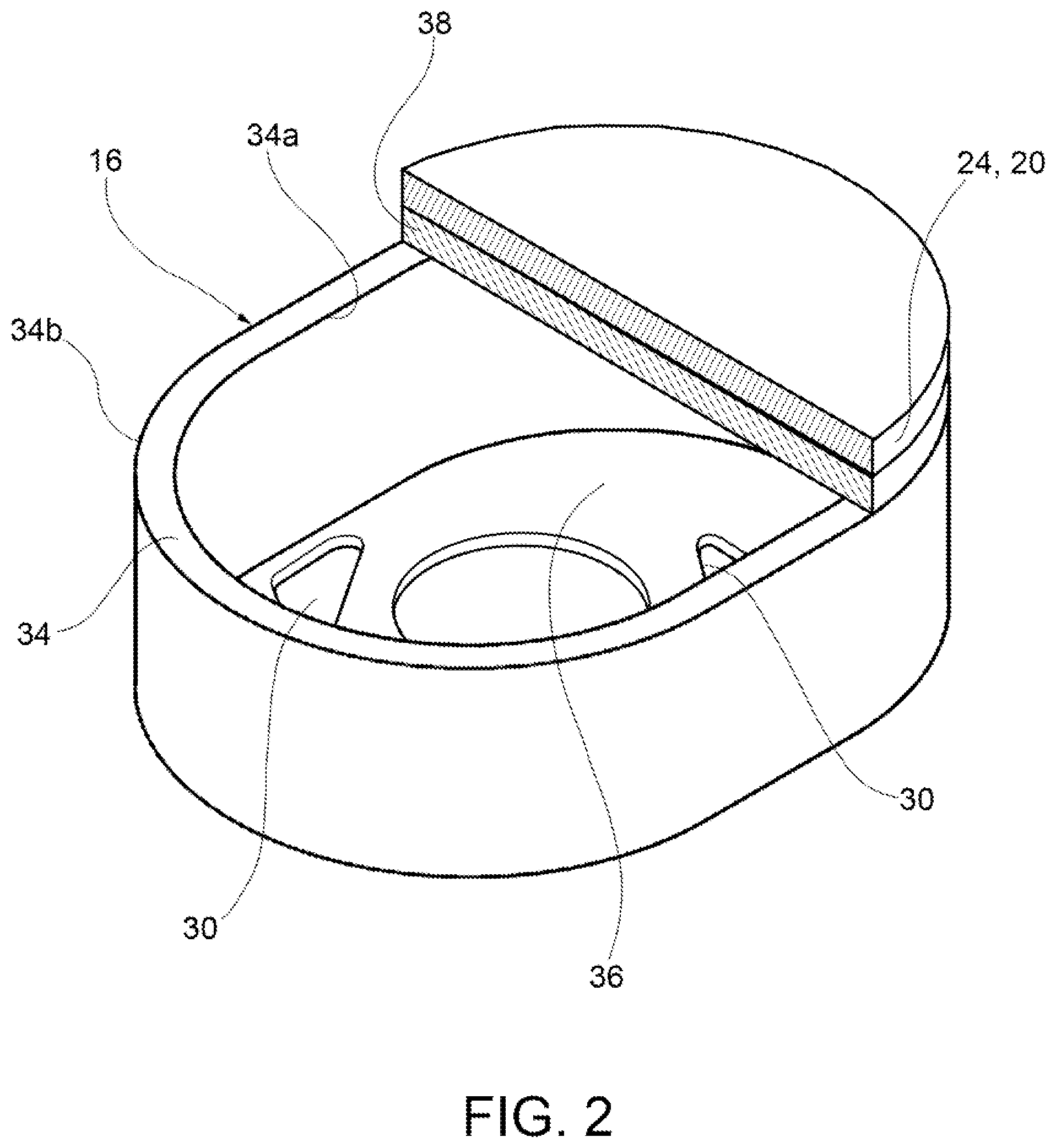 Patent US12345262 Figure 2 – Non-lubricated compressor with abradable sealing element and related method for assembling it